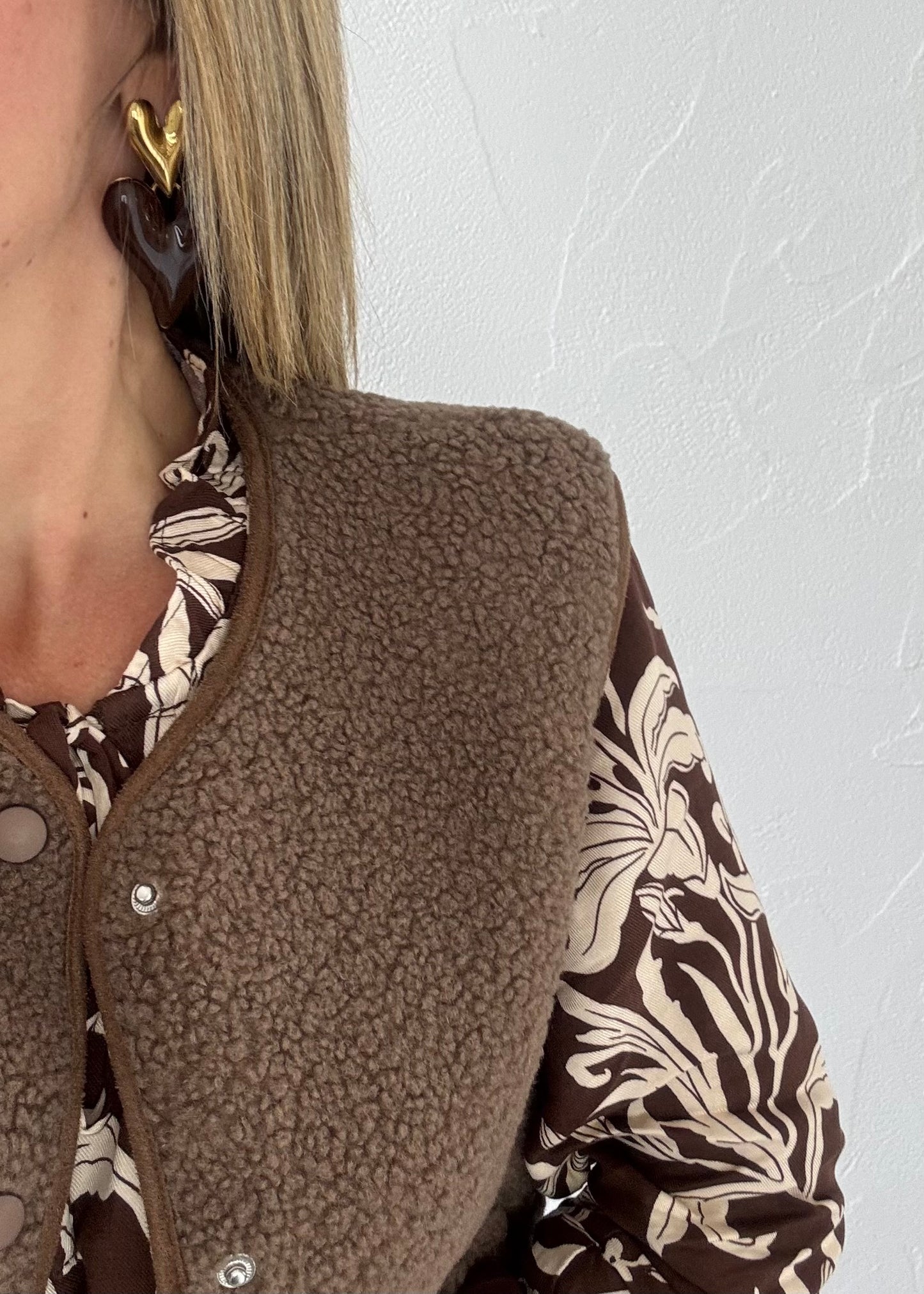 Veste LOUISE Marron