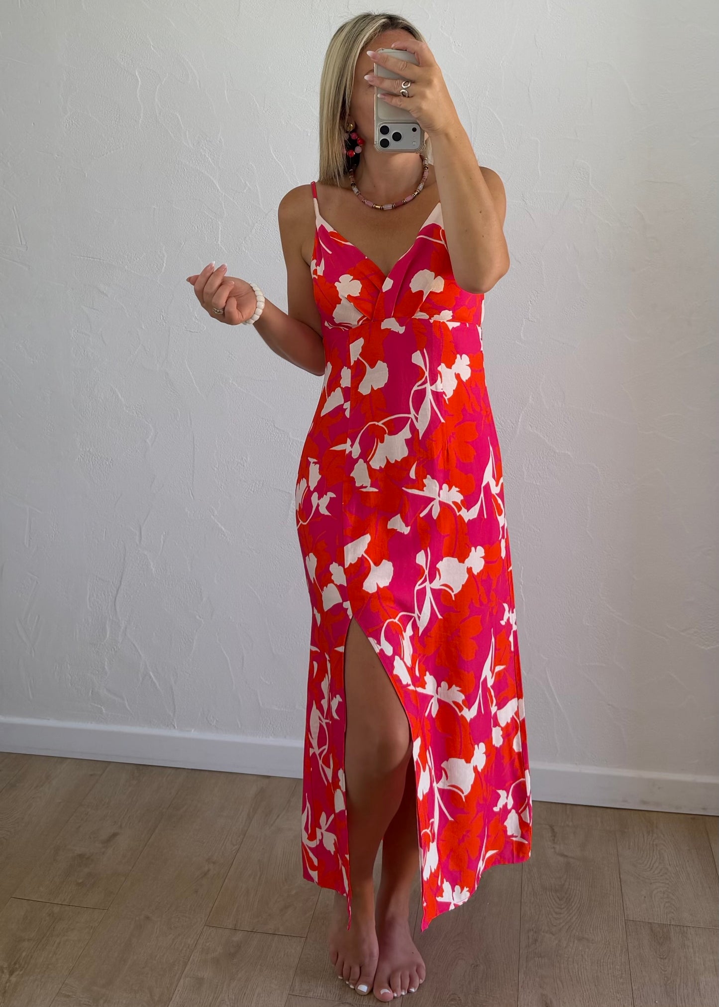 Robe FAUSTINE Corail