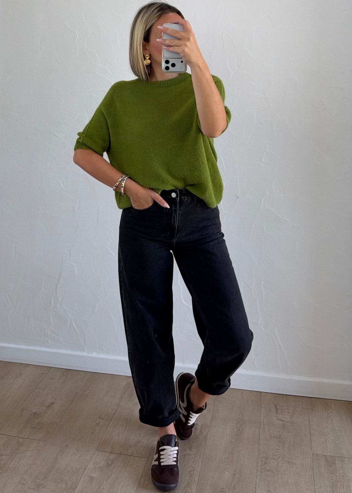 Pull Léna Olive