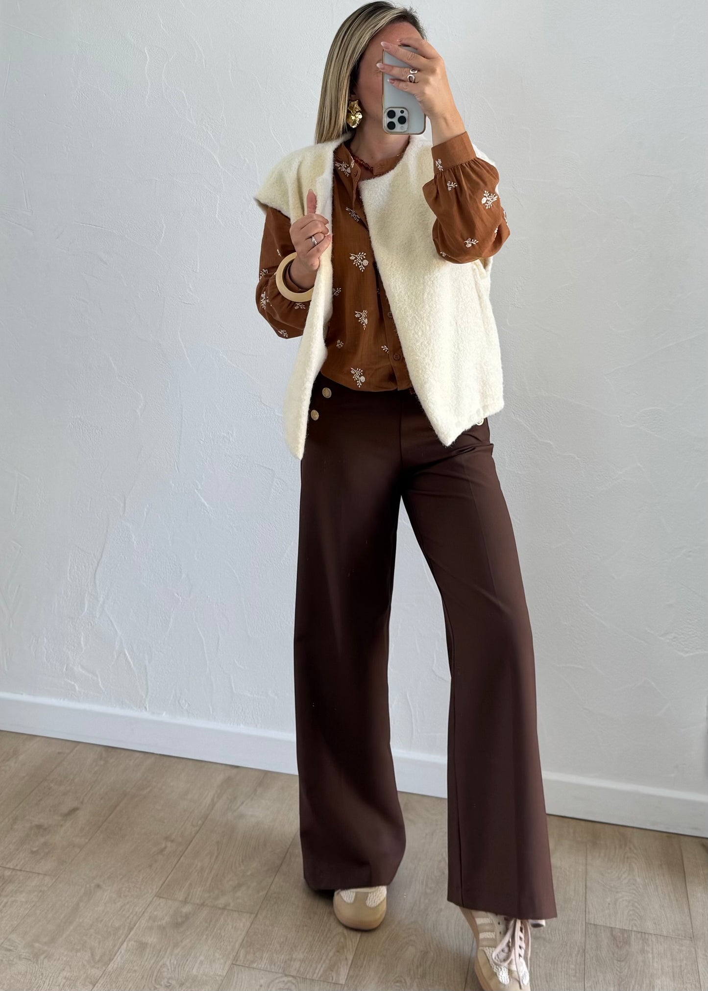 Chemisier PAULIEN Camel