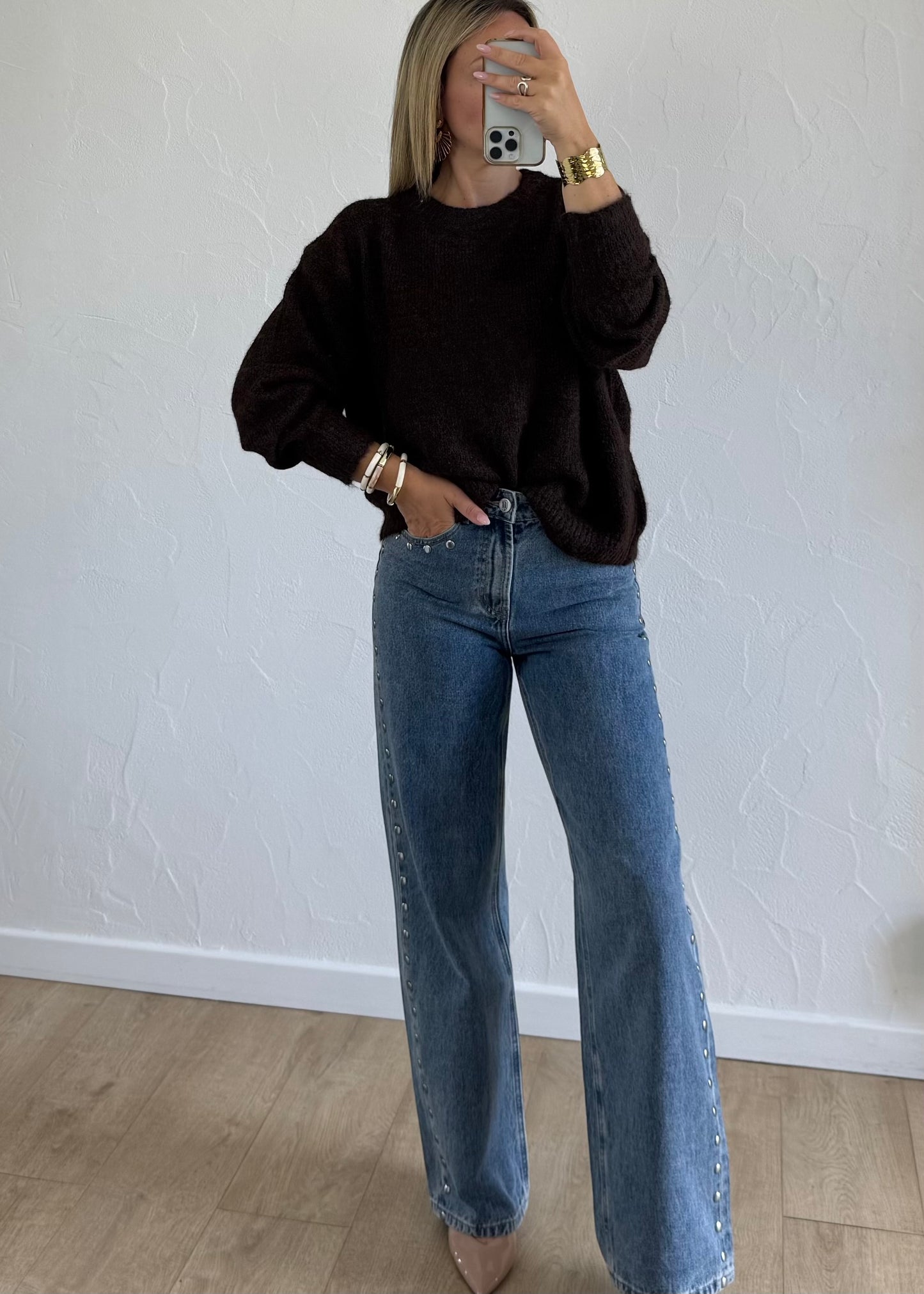 Pull SAPHIR Marron