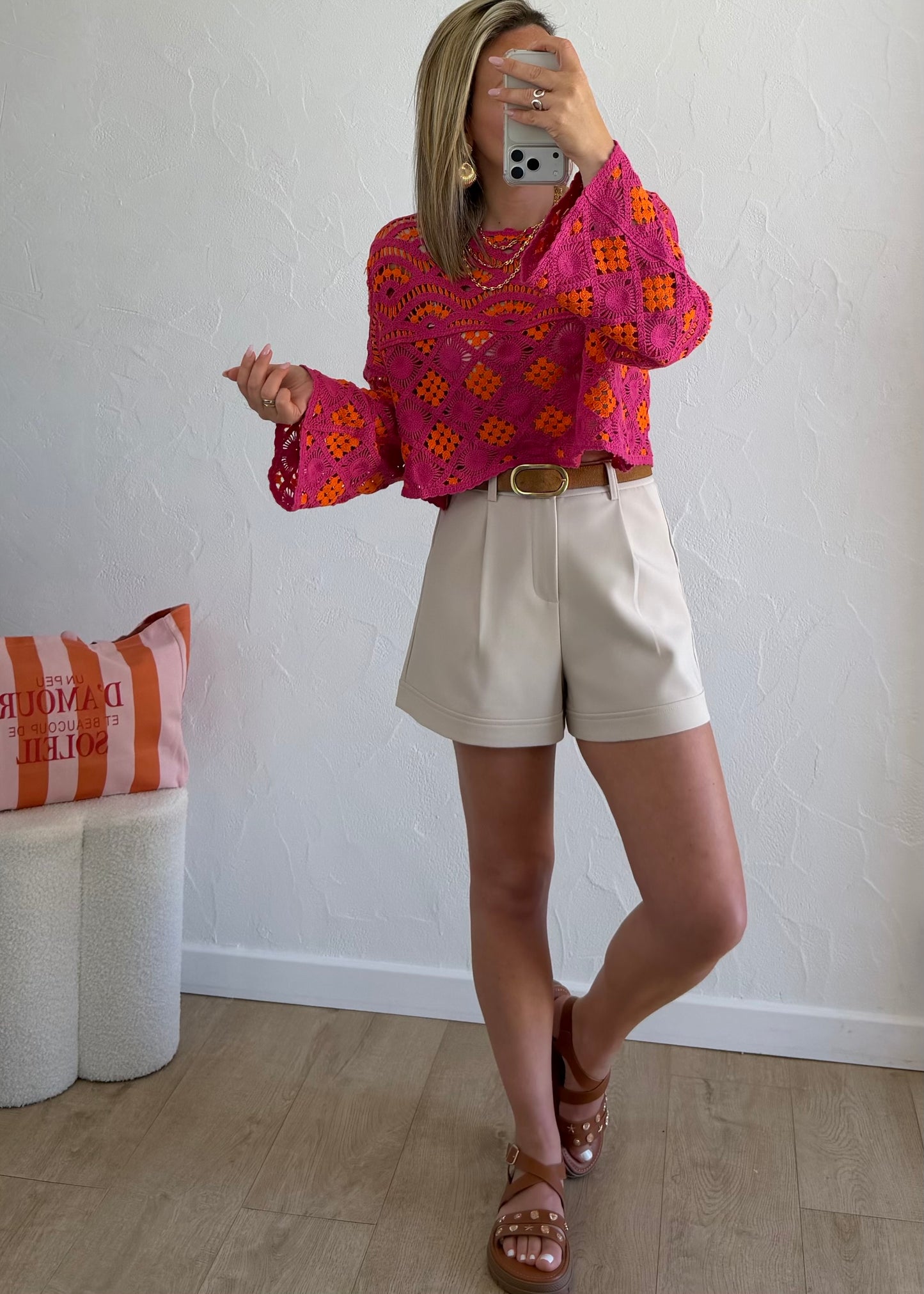 Haut ZAZIE Fuschia