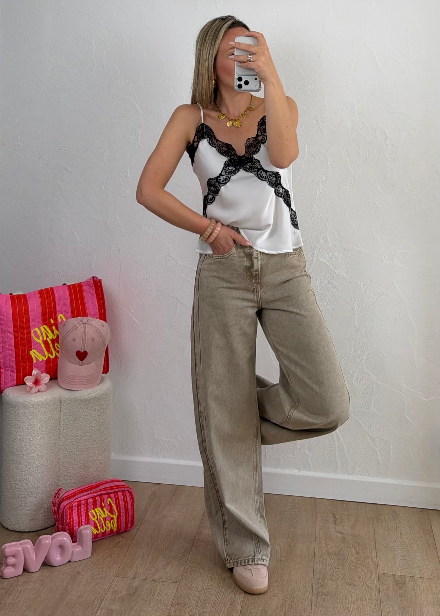 Débardeur ELODIE Blanc