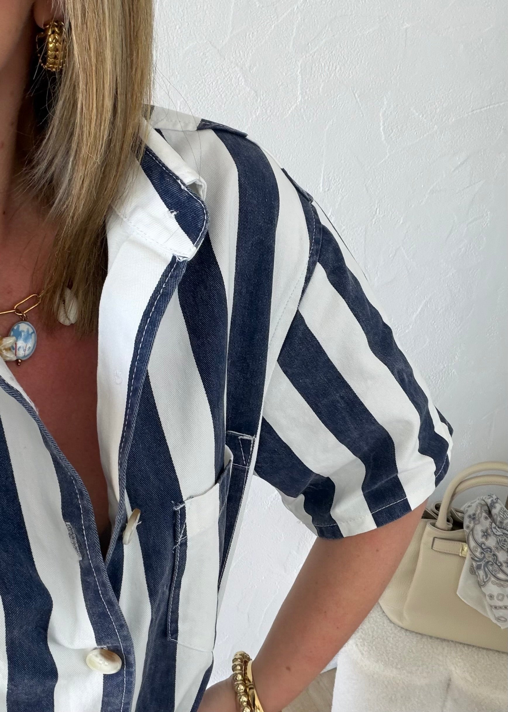 Combi-Short ELODIE Bleu Marine