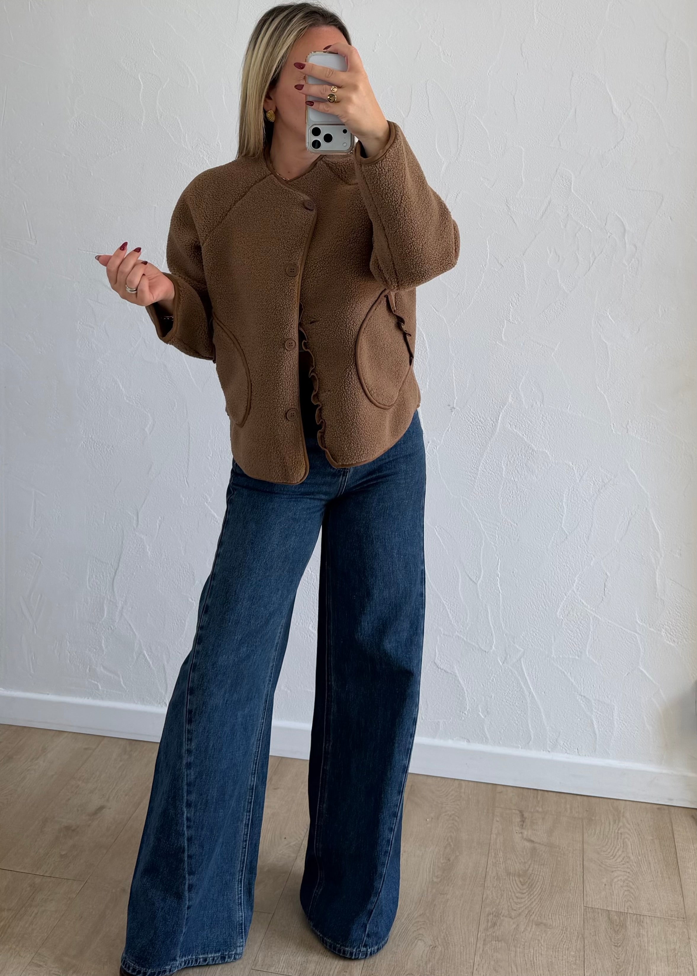 Veste Allan camel