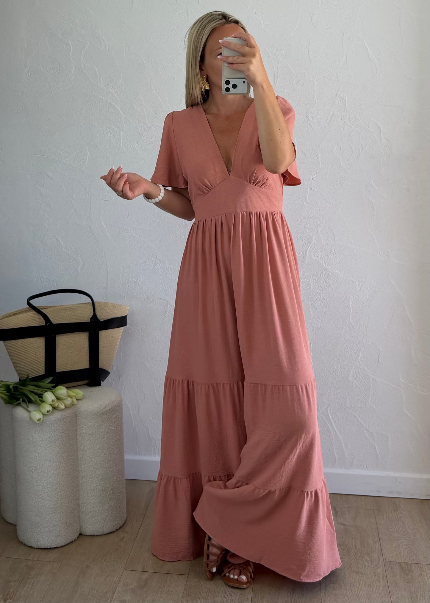 Robe YSEE Vieux rose