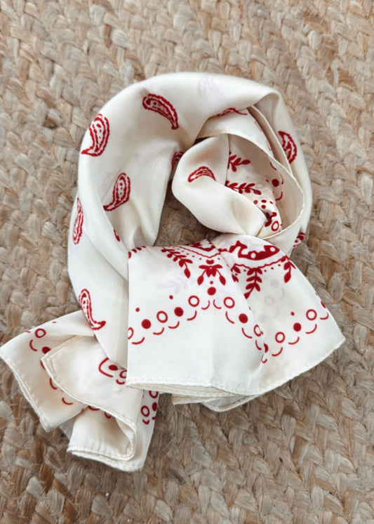 Foulard rose