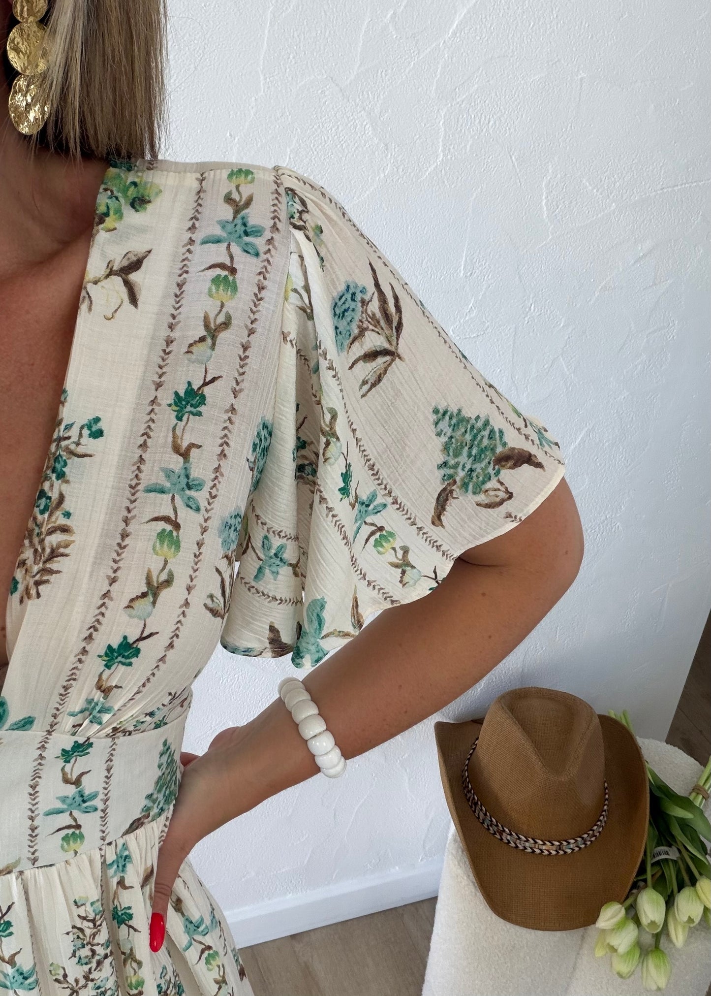 Robe DOTTIE Vert