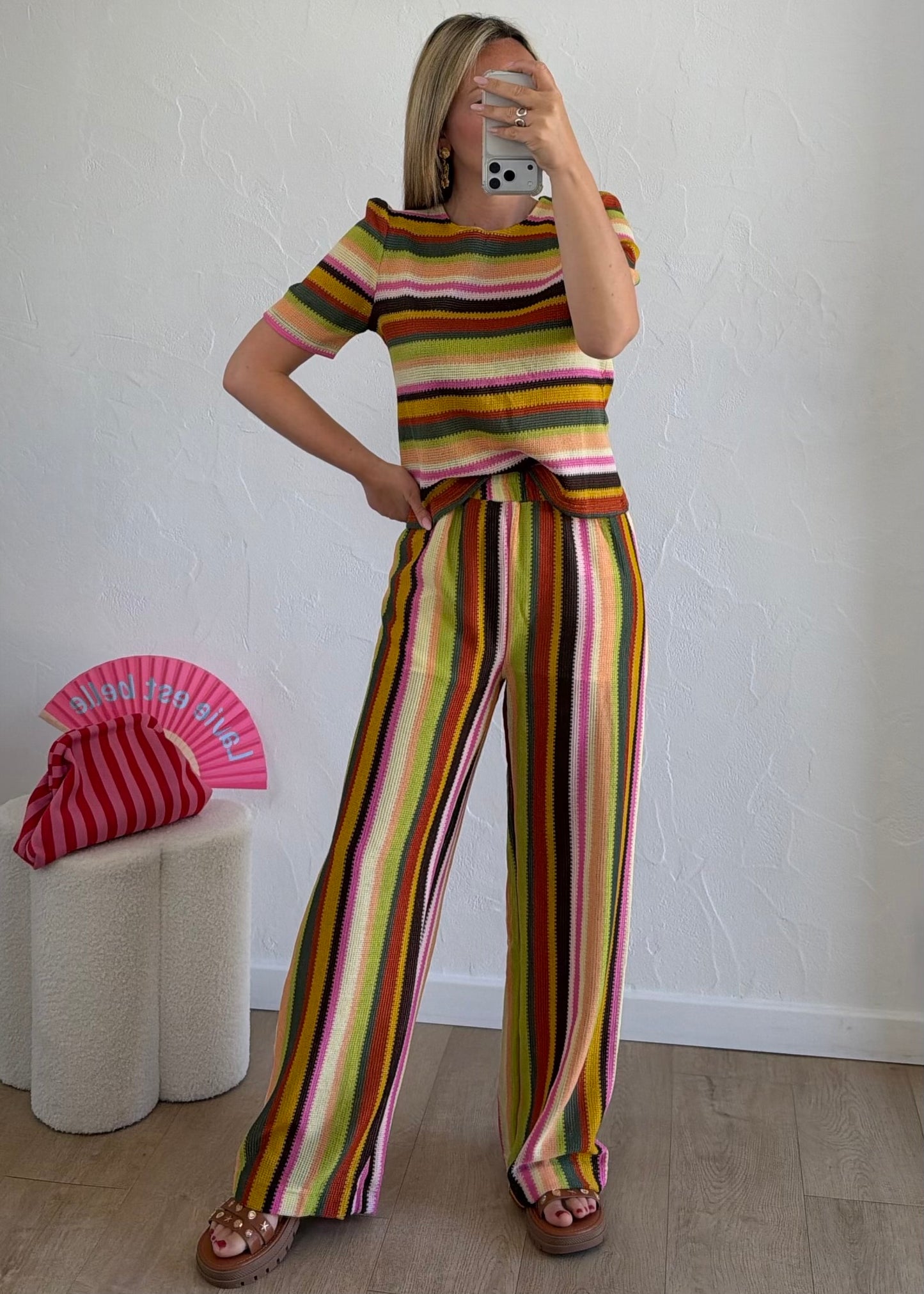 Pantalon AIYANA Orange
