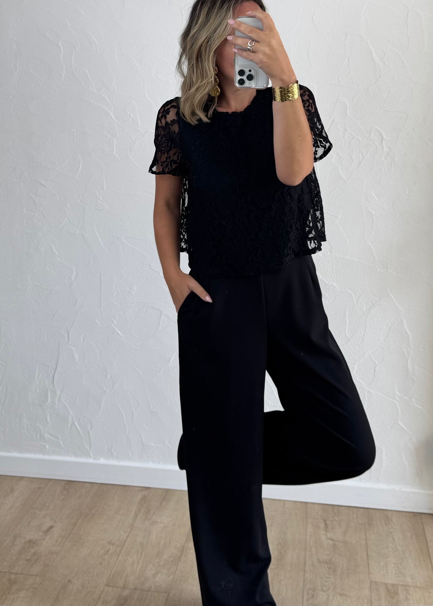Combi-pantalon LYRA Noir