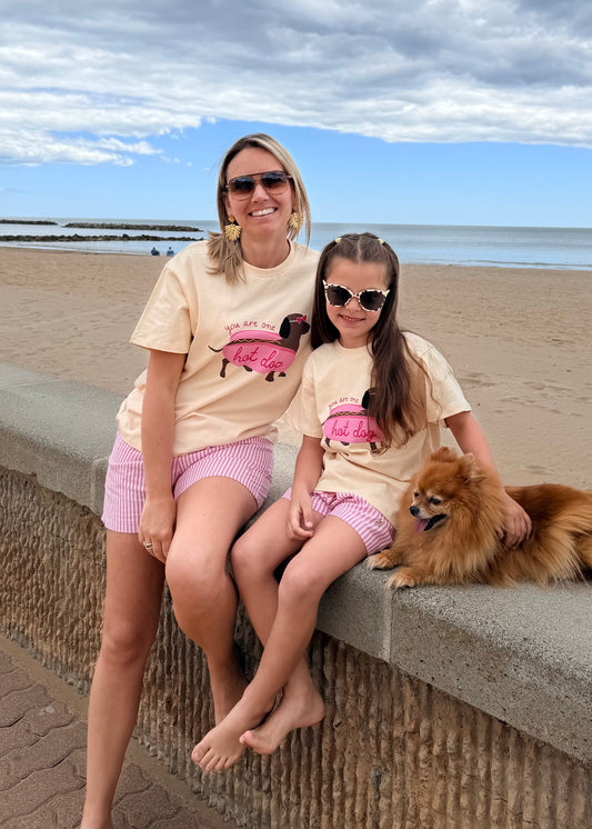 T-SHIRT Dog Jaune 🐶 Adulte