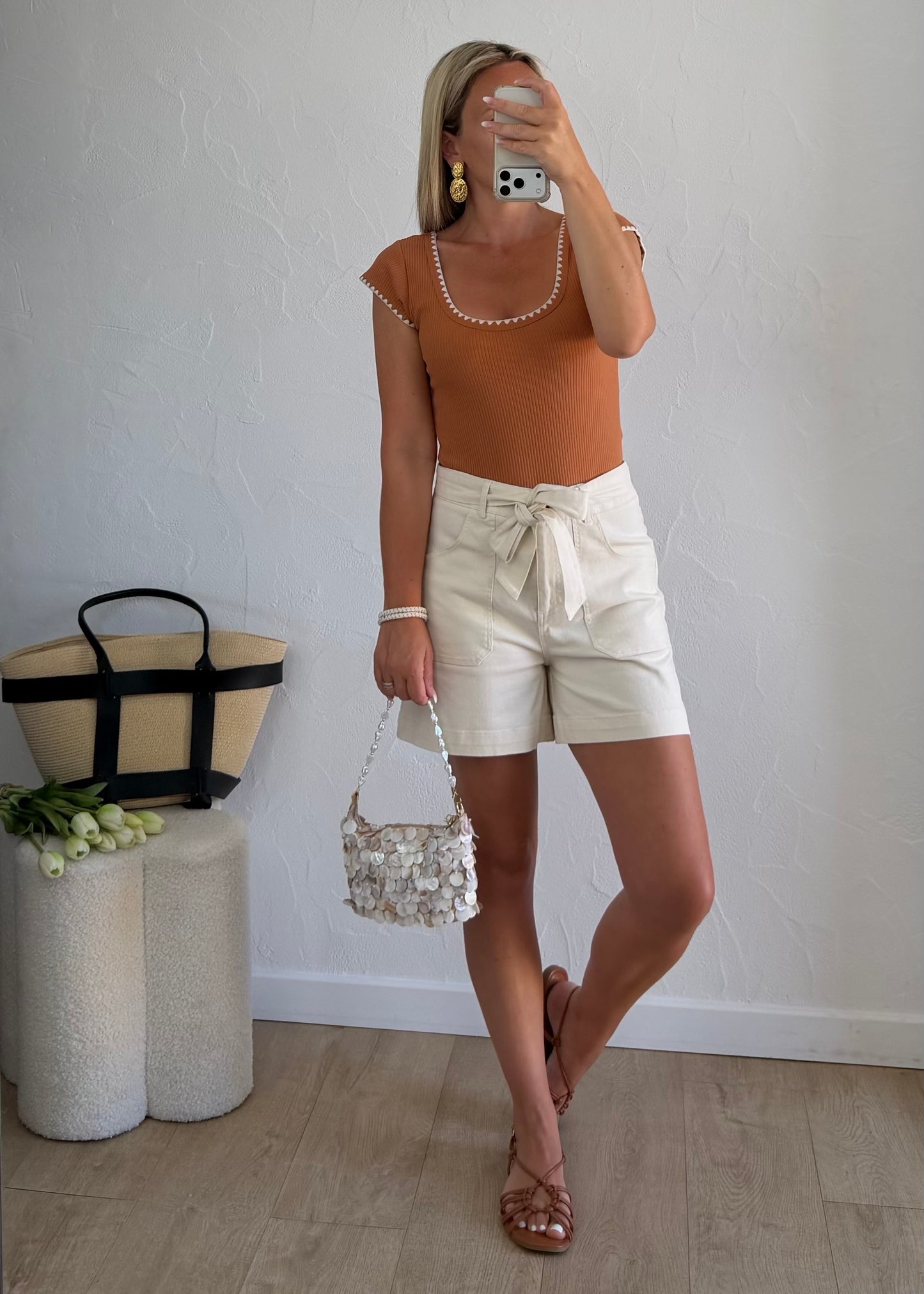Short ERINE Beige