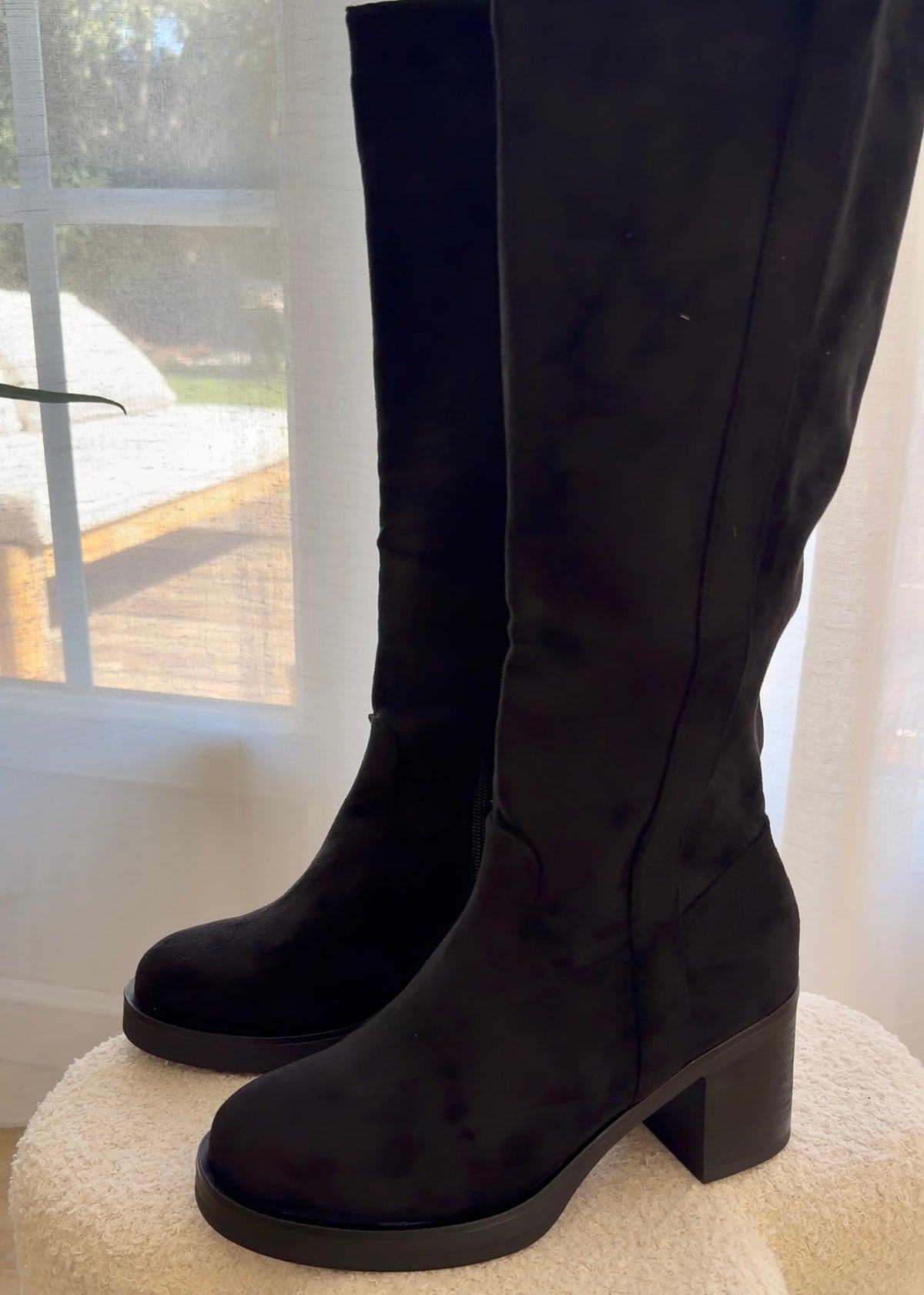 Bottes Salomé noires