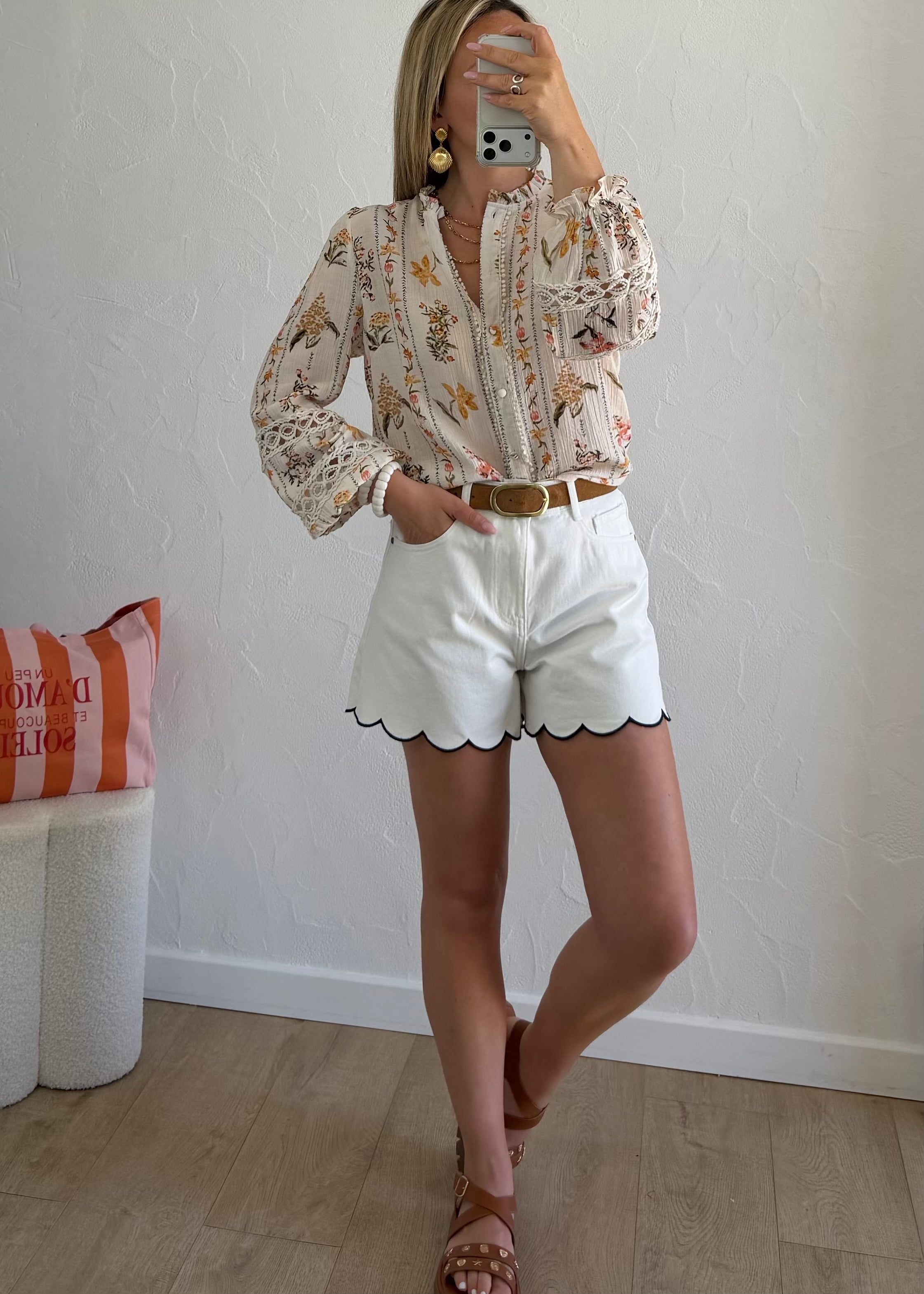 Chemisier BIANCA Jaune