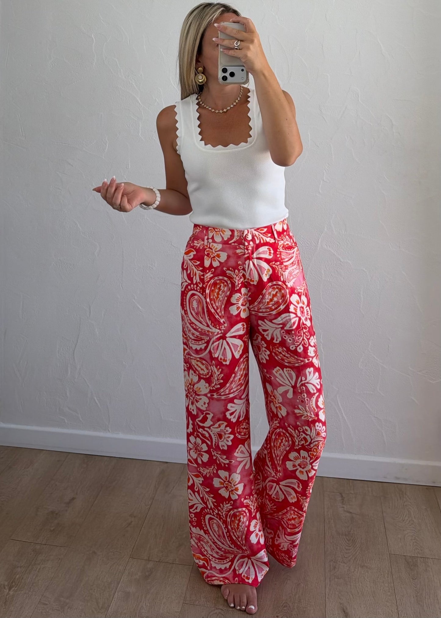 Pantalon MAHAUT Corail