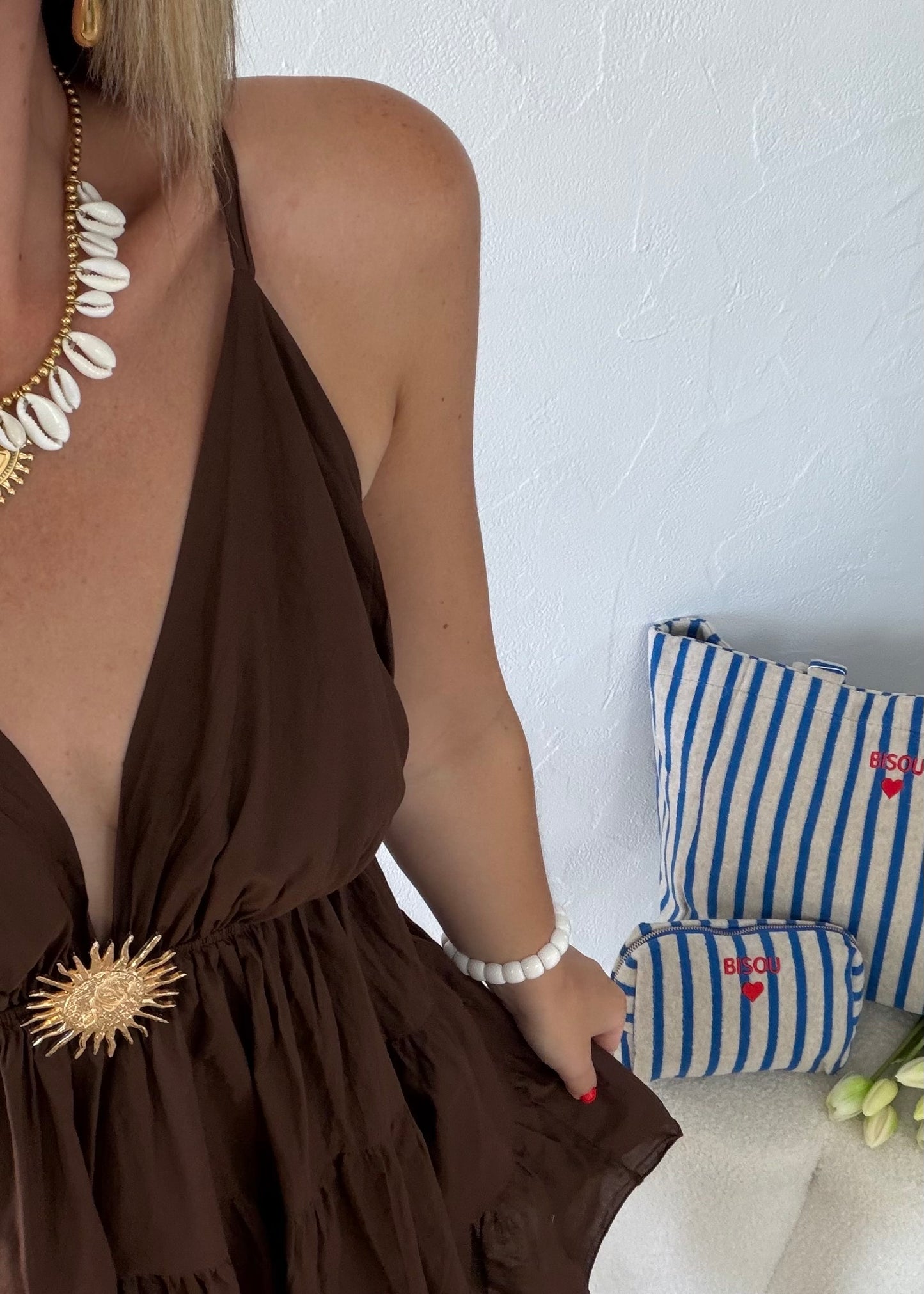 Robe MELODY Courte Choco