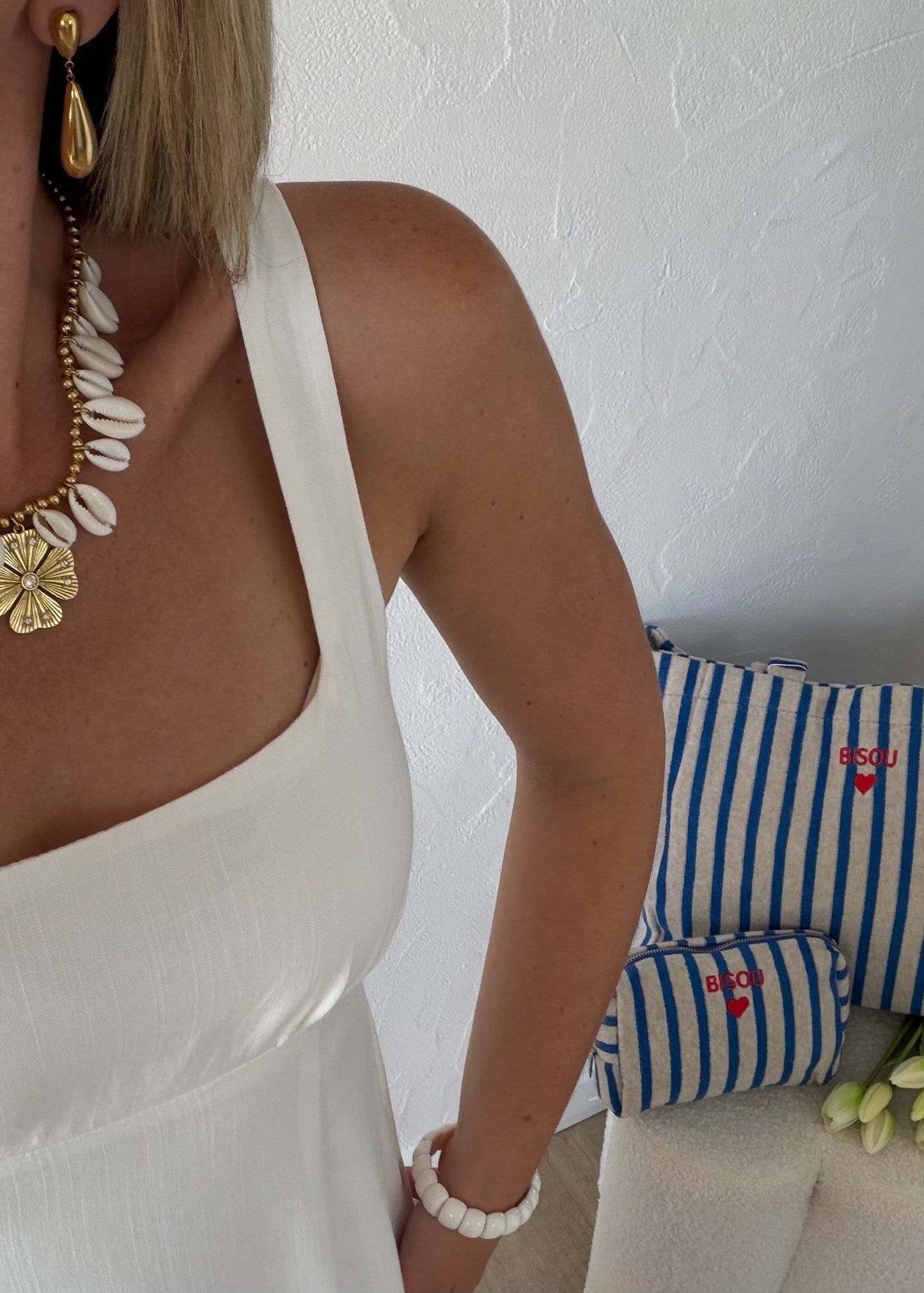 Robe CINDY Blanche