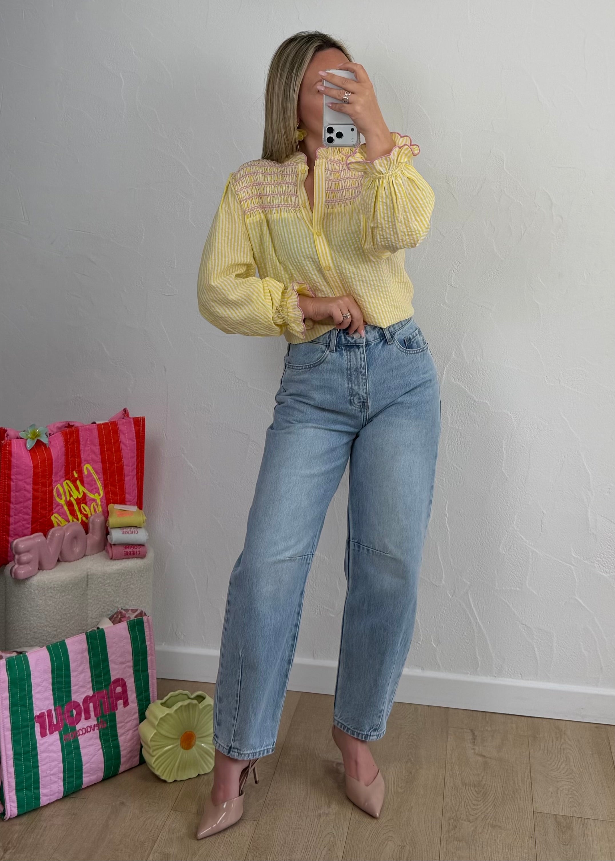 Chemisier BÉRYL Jaune