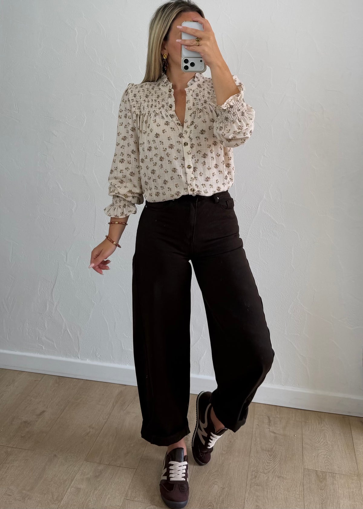 Blouse Maelle fleurie