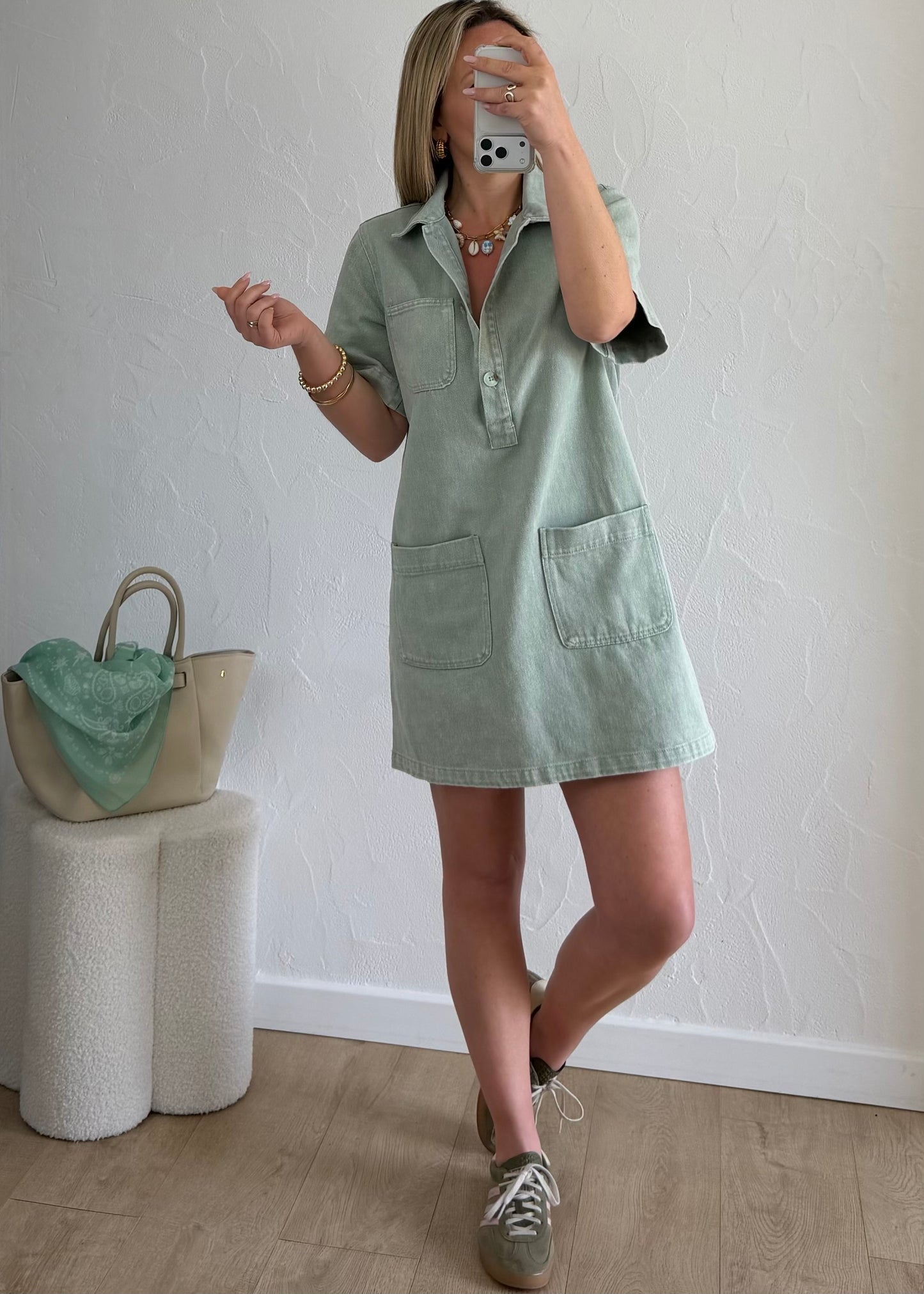 Robe CASSANDRA Turquoise