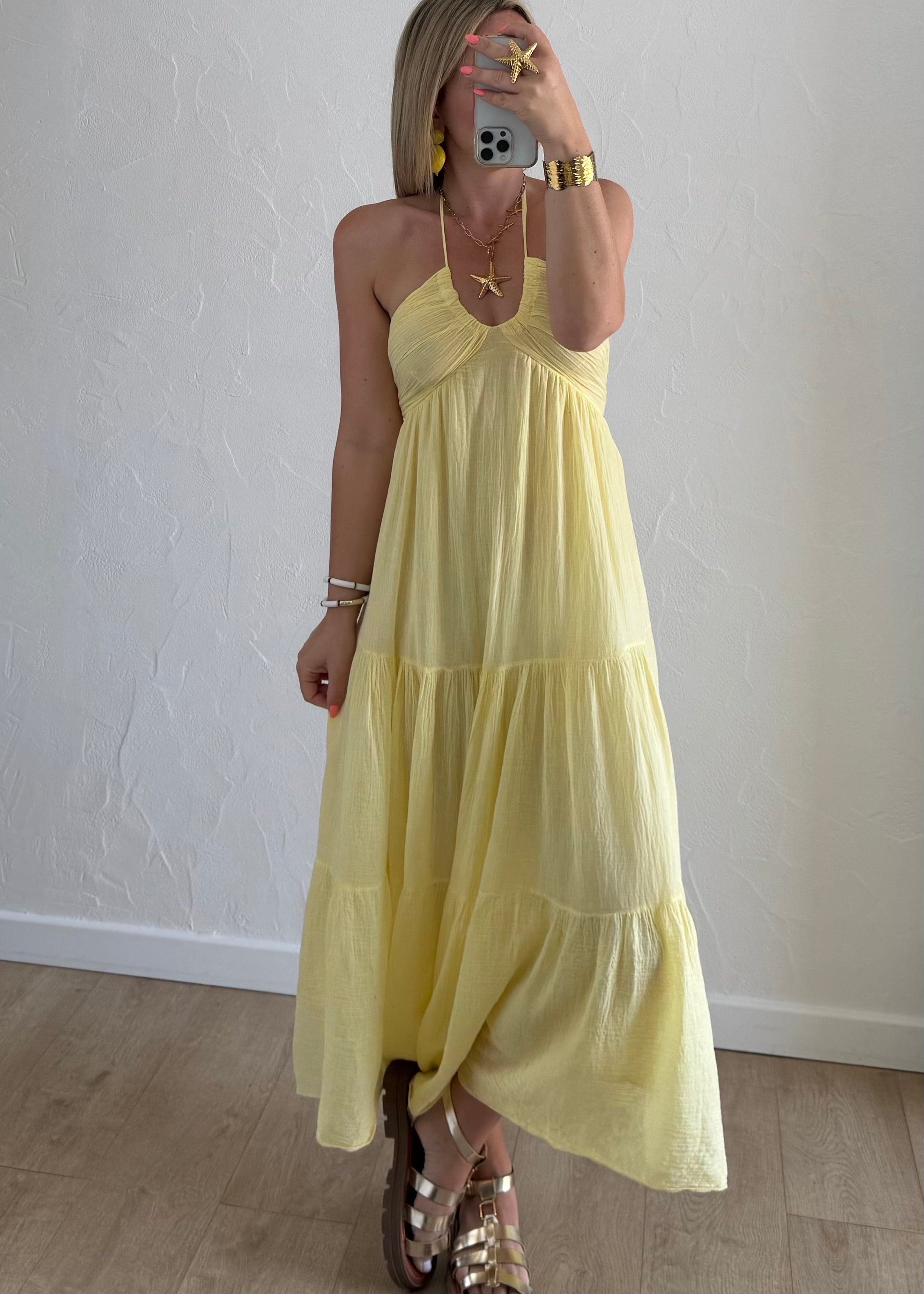 Robe Romane Jaune