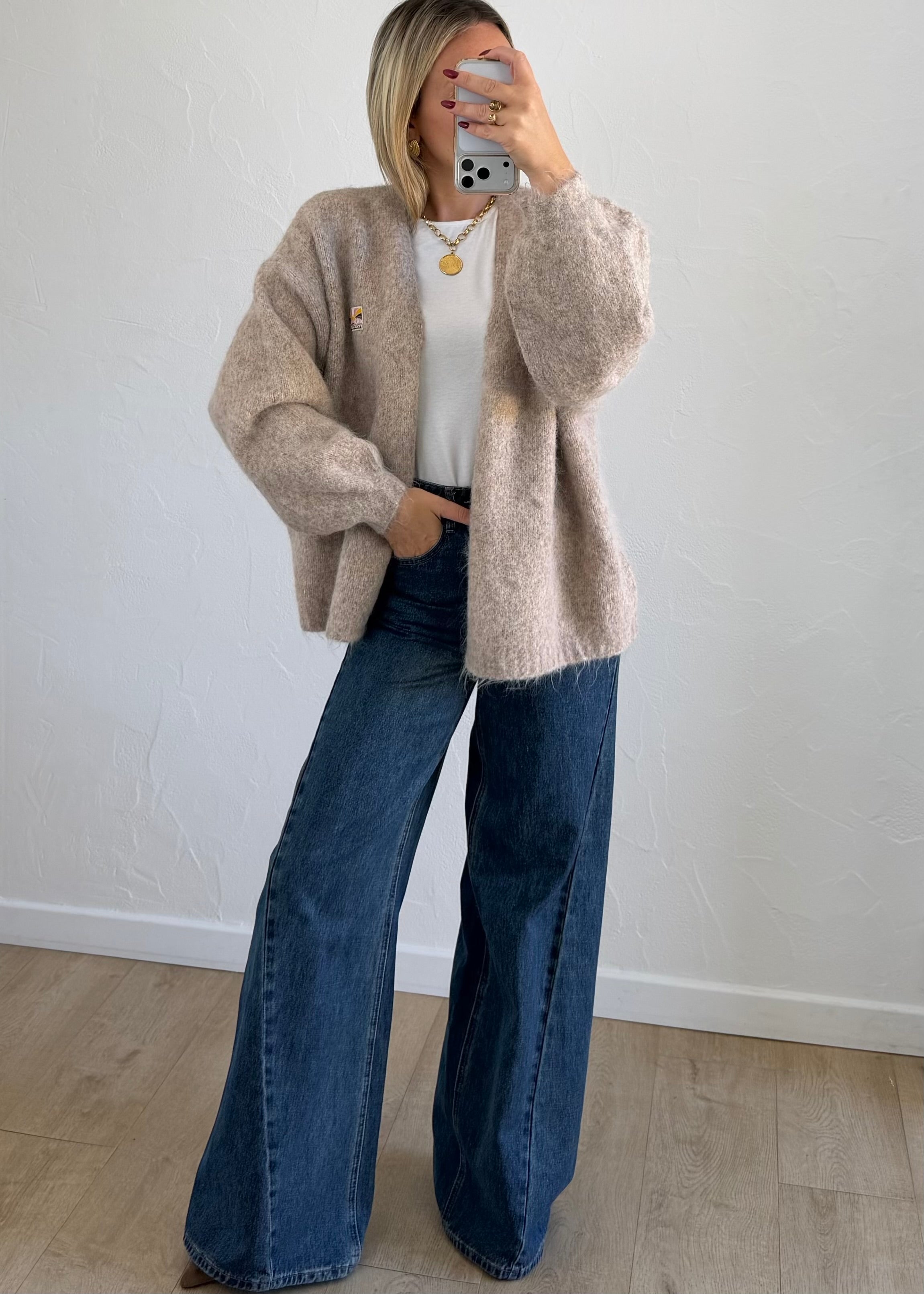 Gilet Gaetan beige