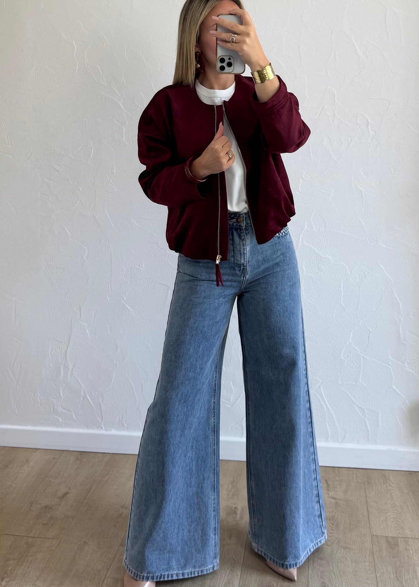 Veste BLEUET Bordeaux