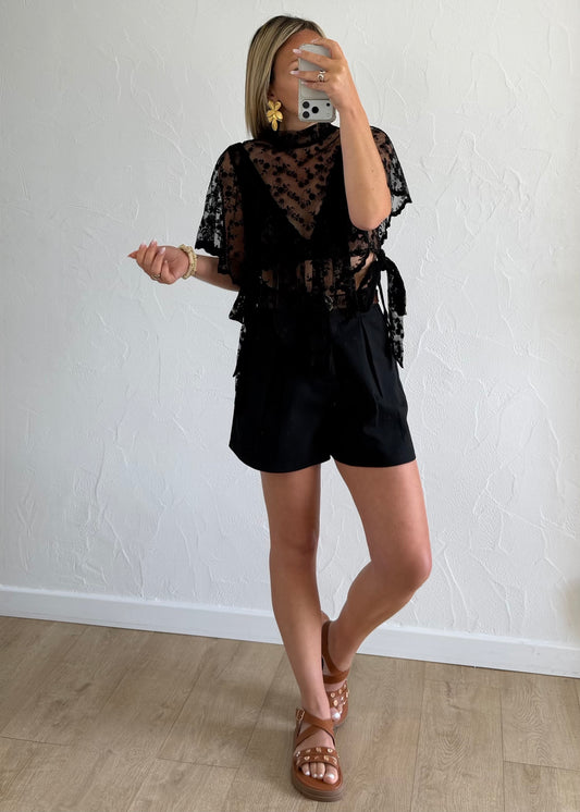 Short MELIS Noir