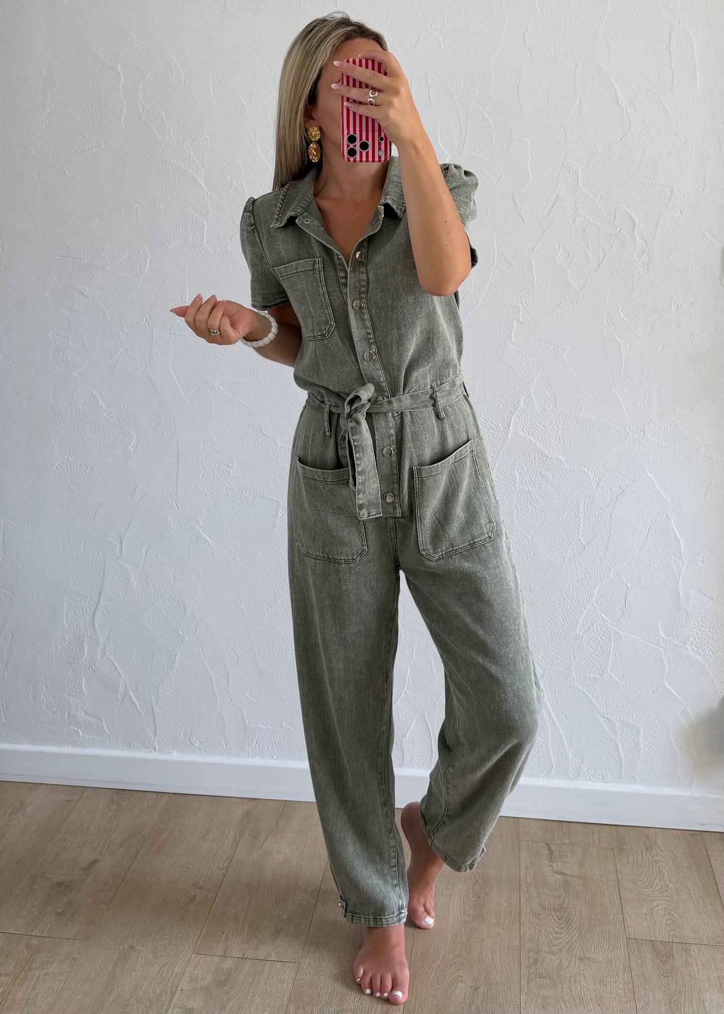 Combi-Pantalon AGATHE Kaki