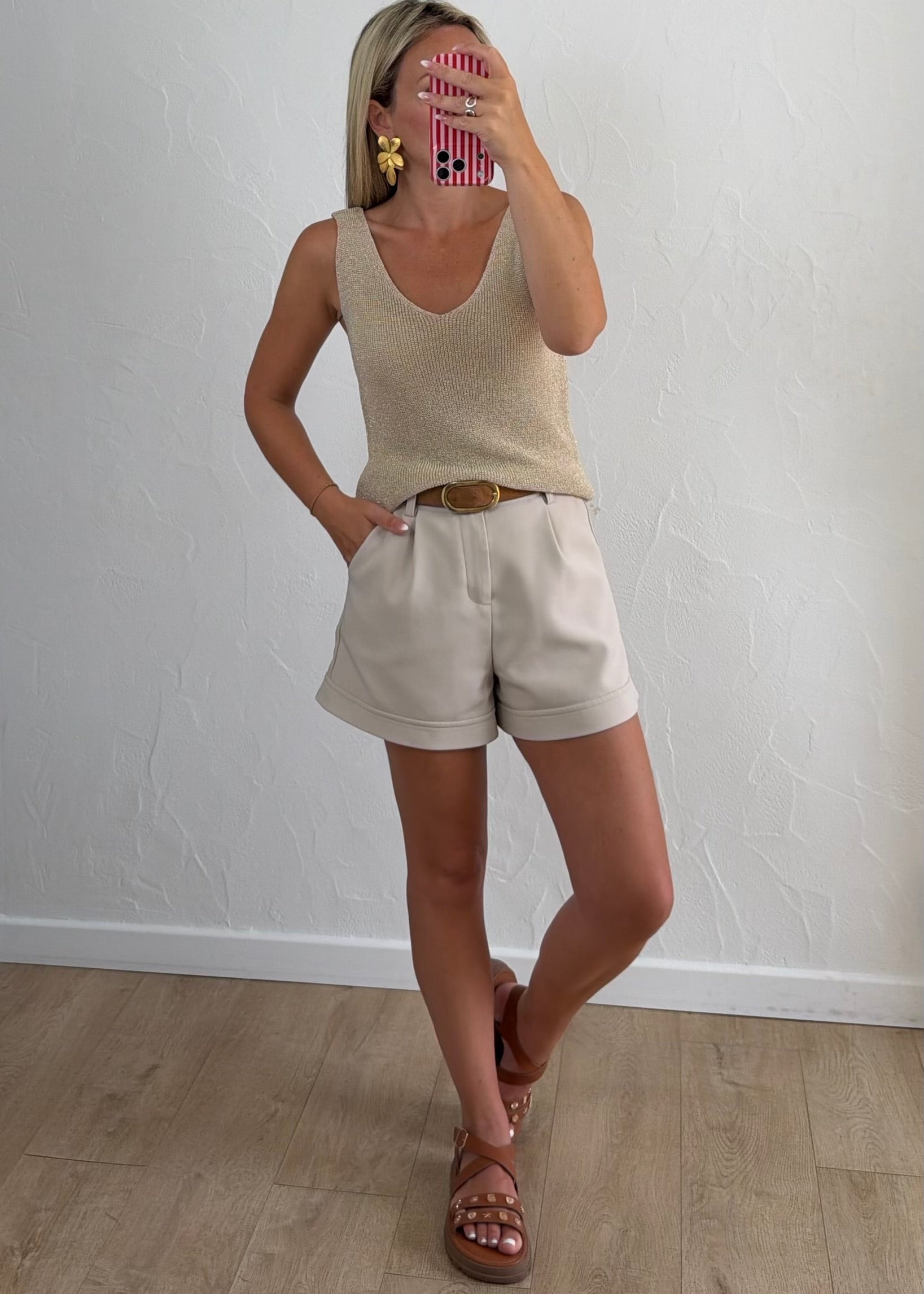 Débardeur EUGENIE Beige