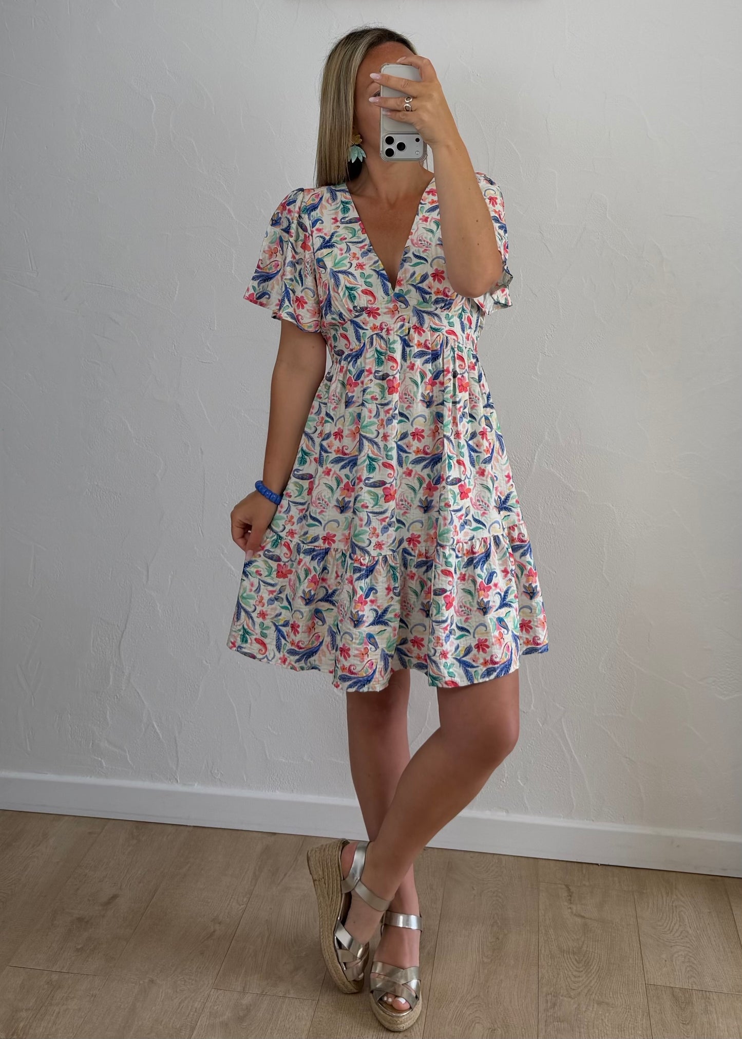 Robe CELIA Bleu