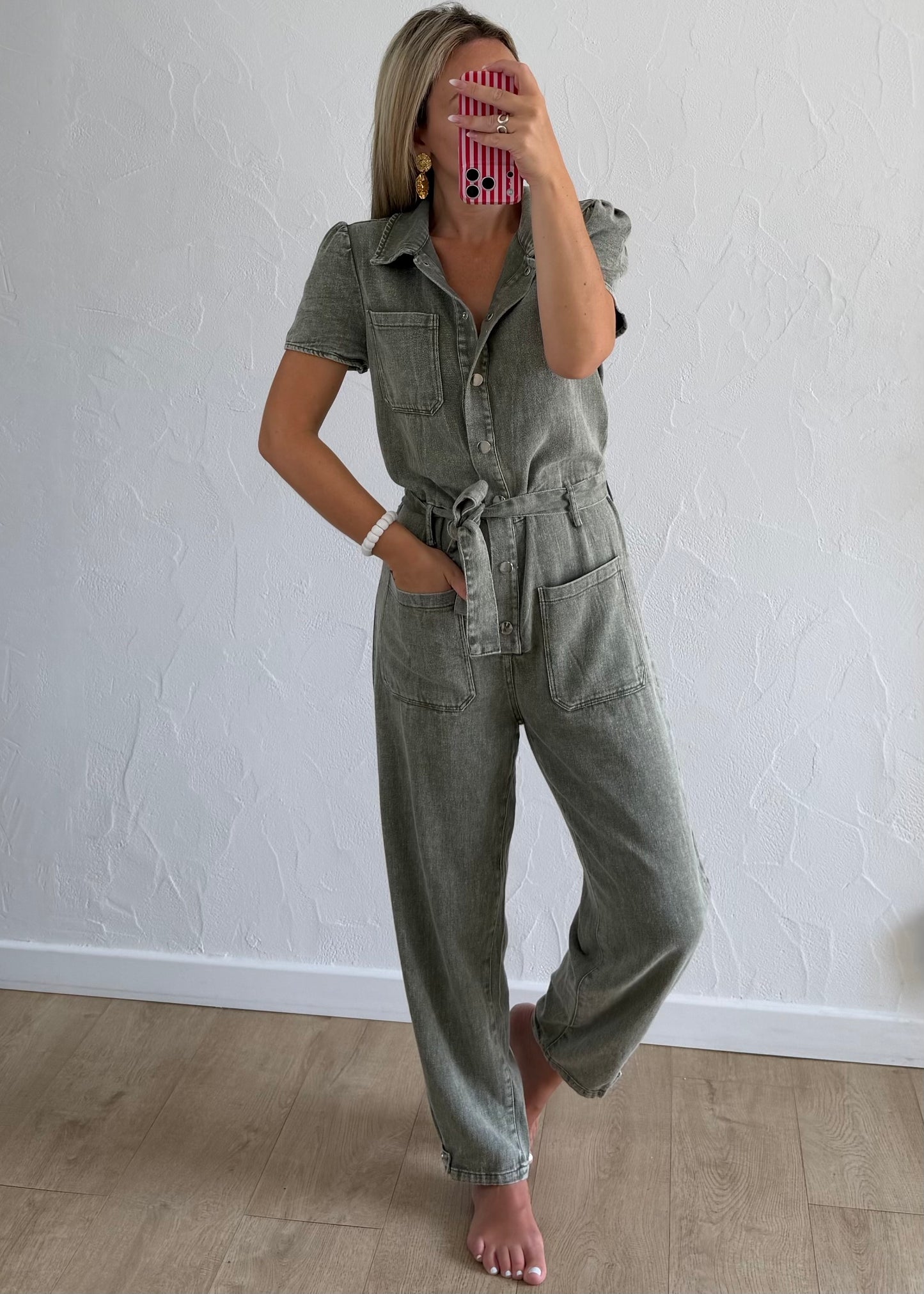 Combi-Pantalon AGATHE Kaki