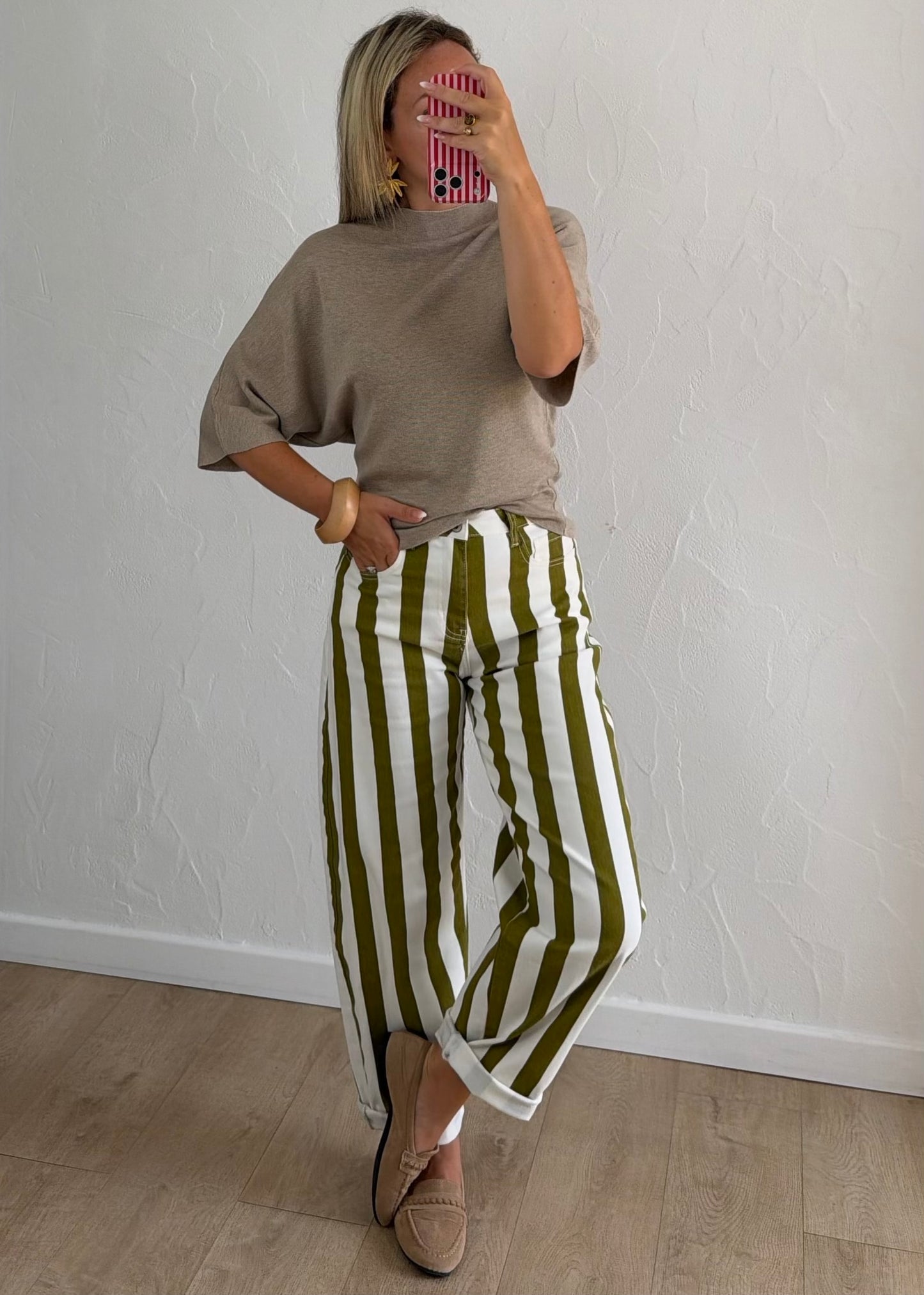 Pull Néo taupe