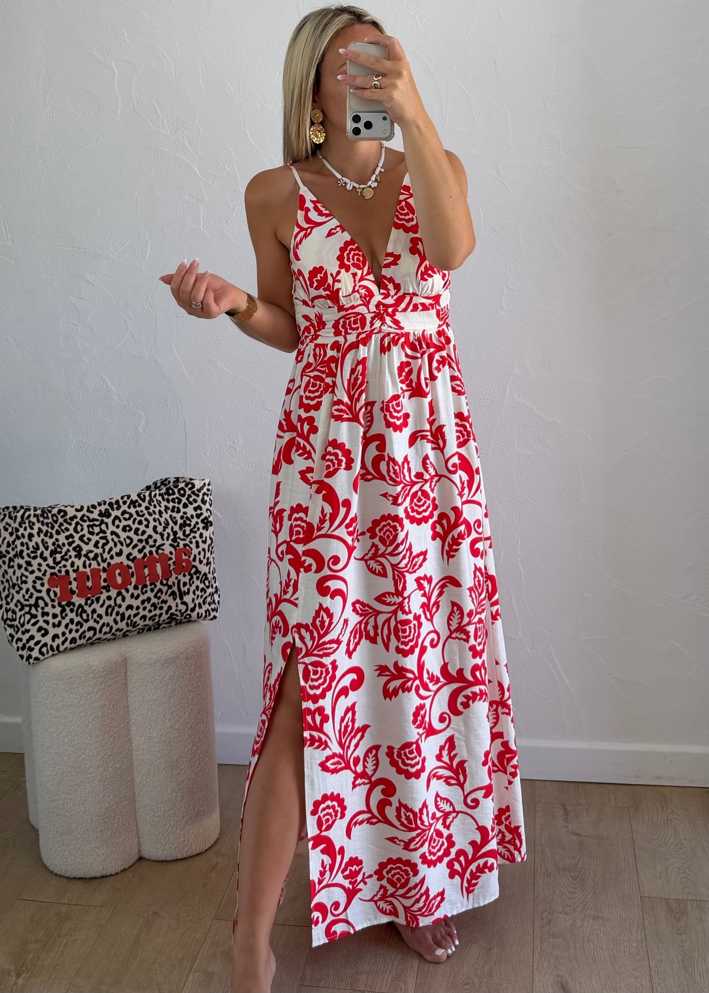Robe LOANE Rouge