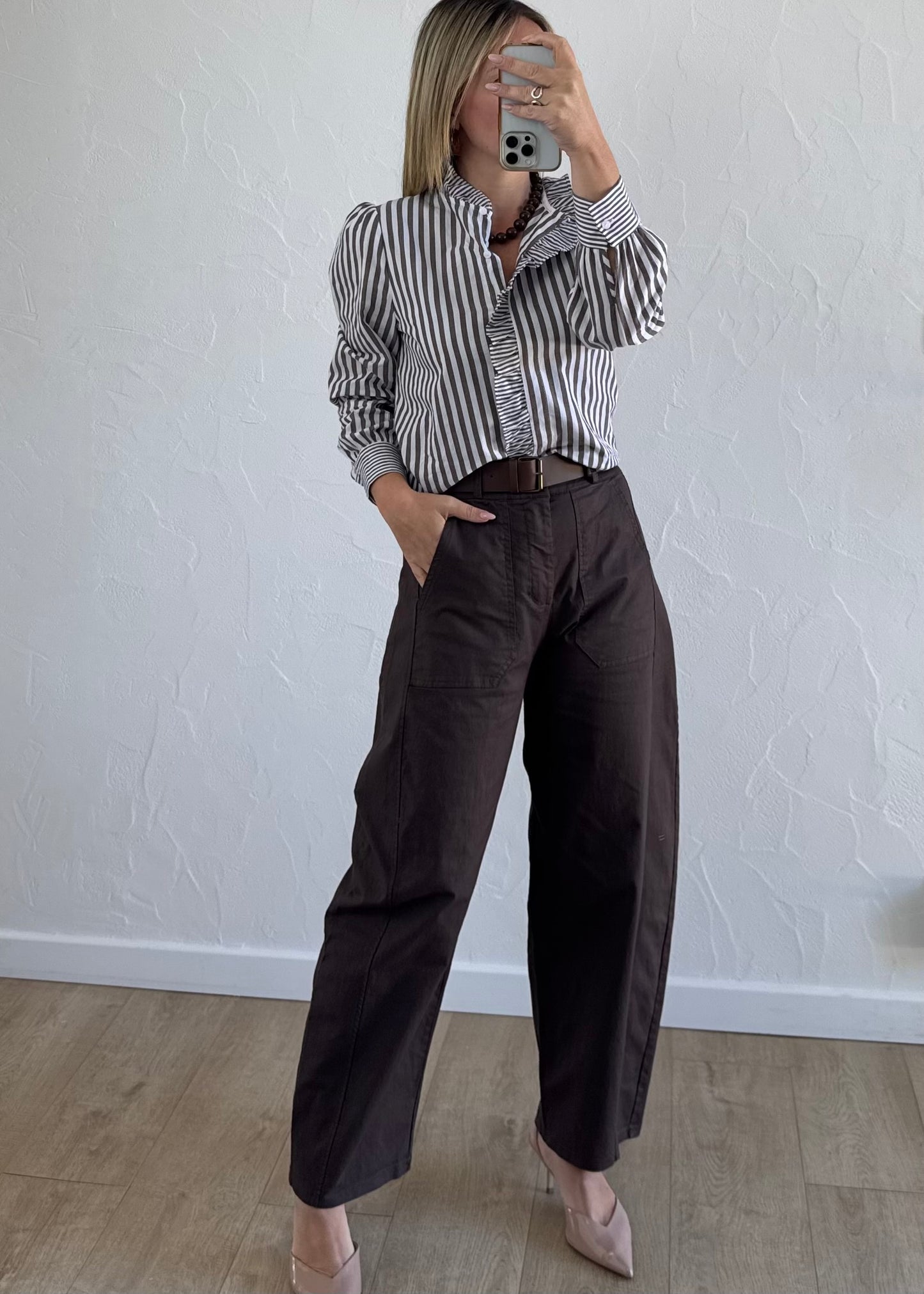 Pantalon BALLON Marron