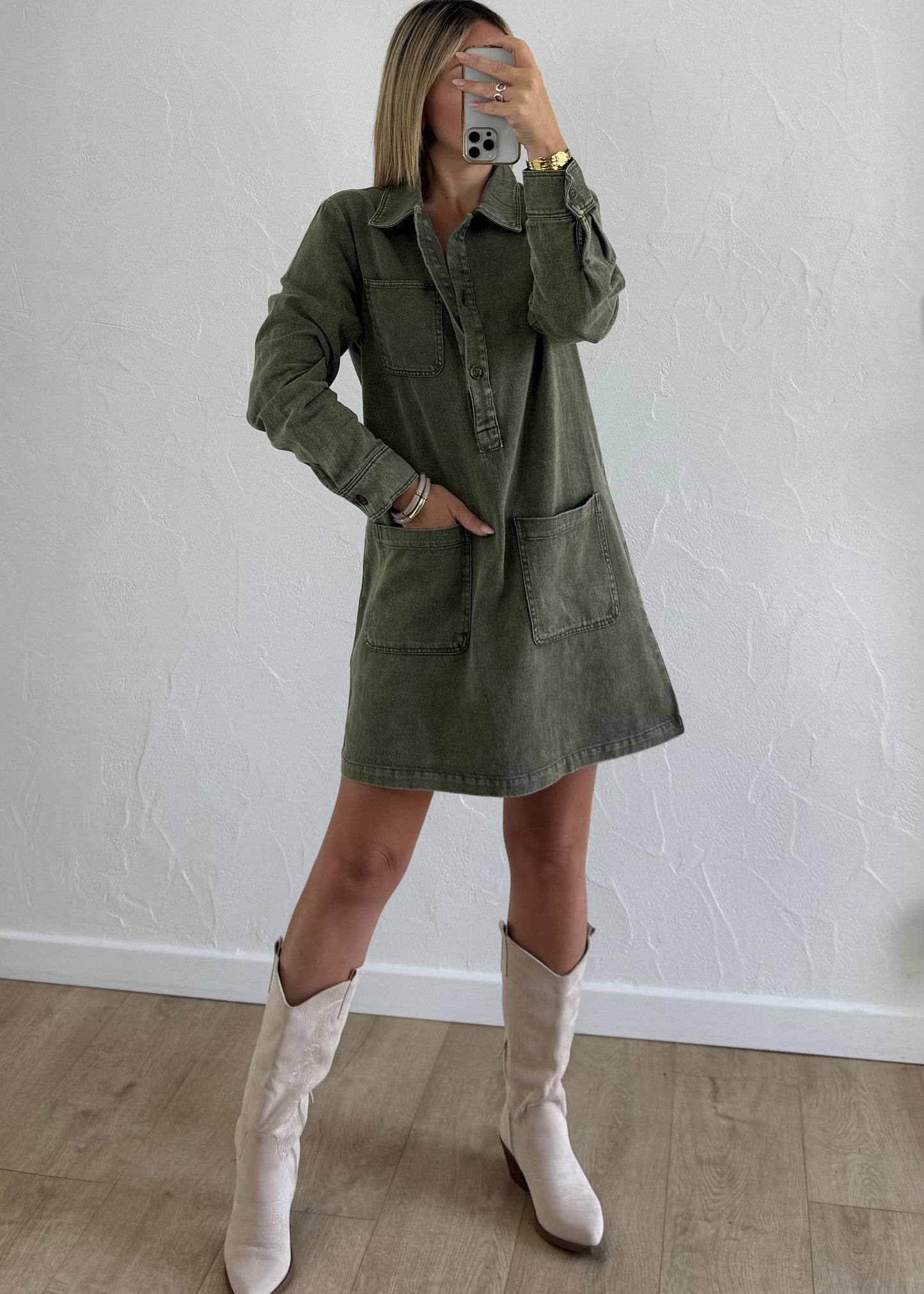 Robe PIATTO Vert