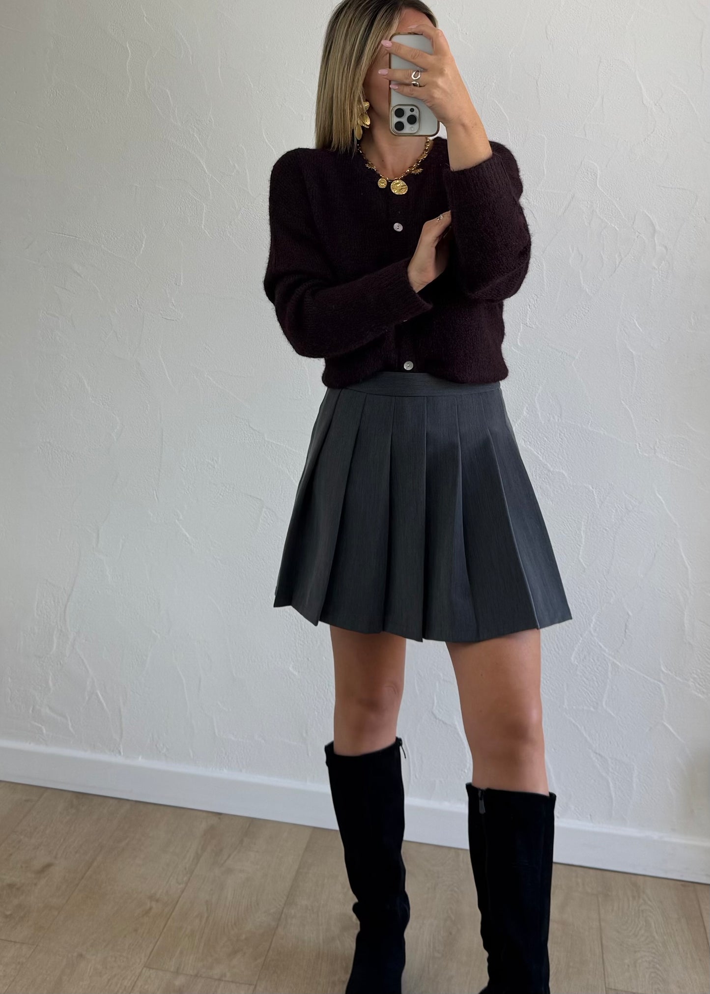 Gilet ZINNIA Bordeaux