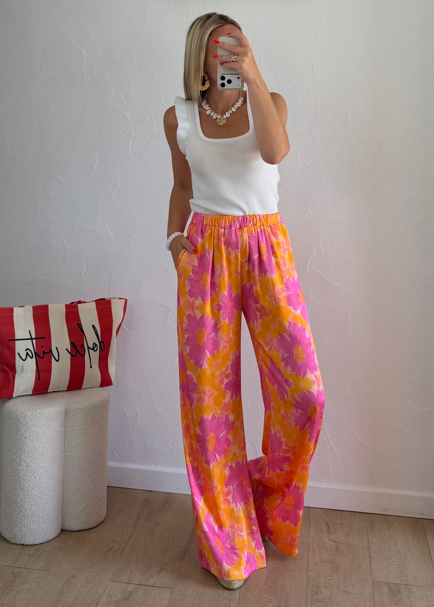 Pantalon LYANA Orange