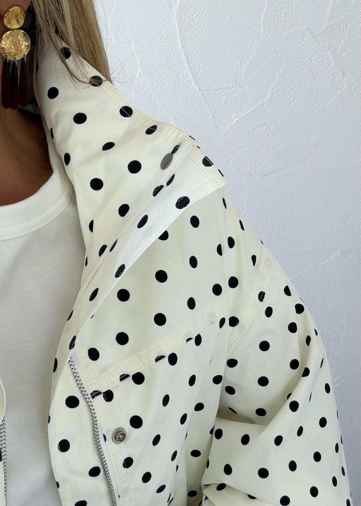 Veste April à pois