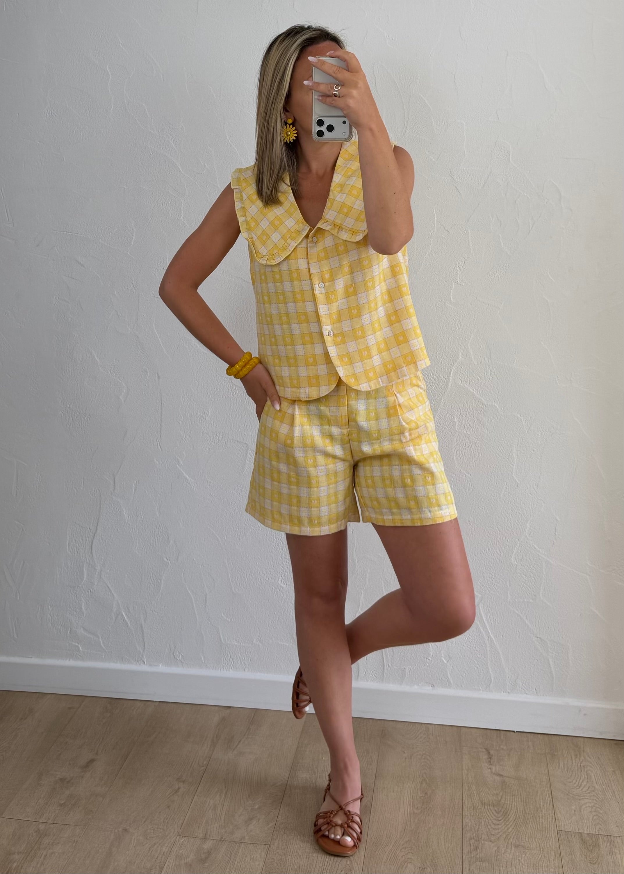 Haut INAYA Jaune