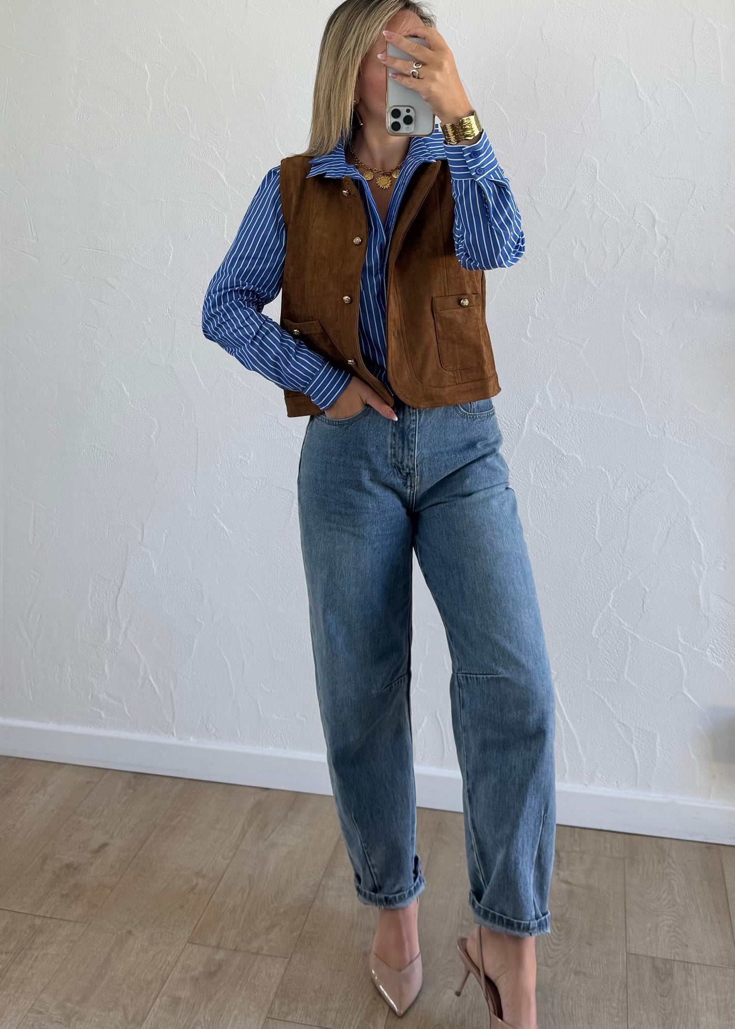 Veste CHRISTELLE Camel