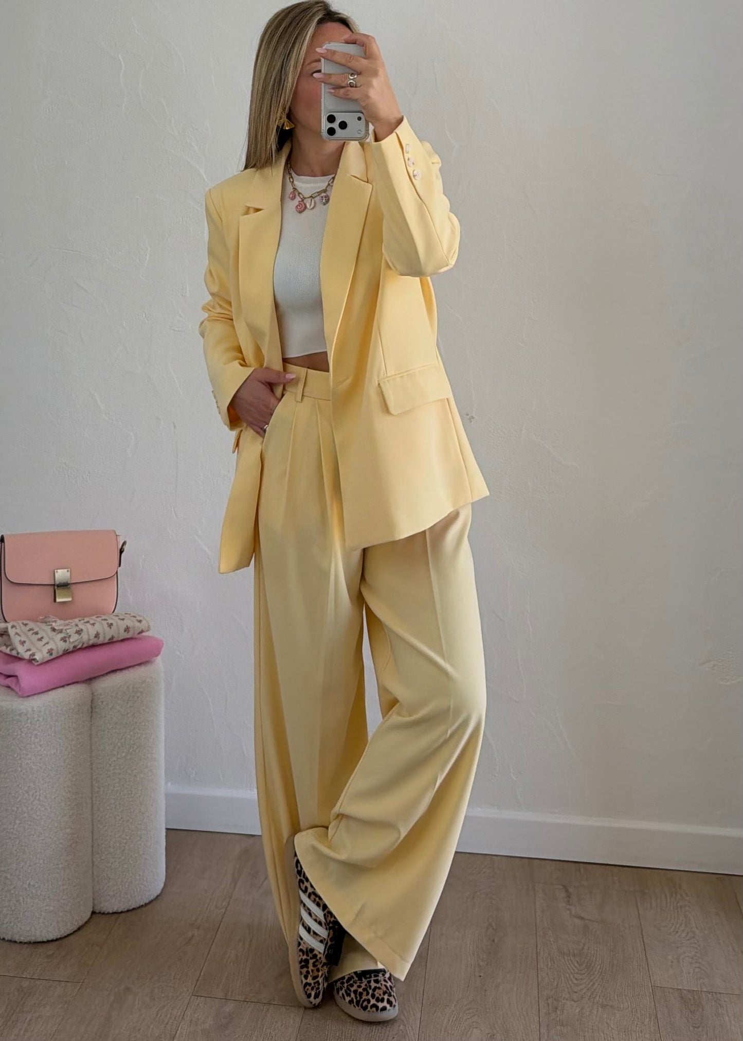 Pantalon CORALIE Jaune