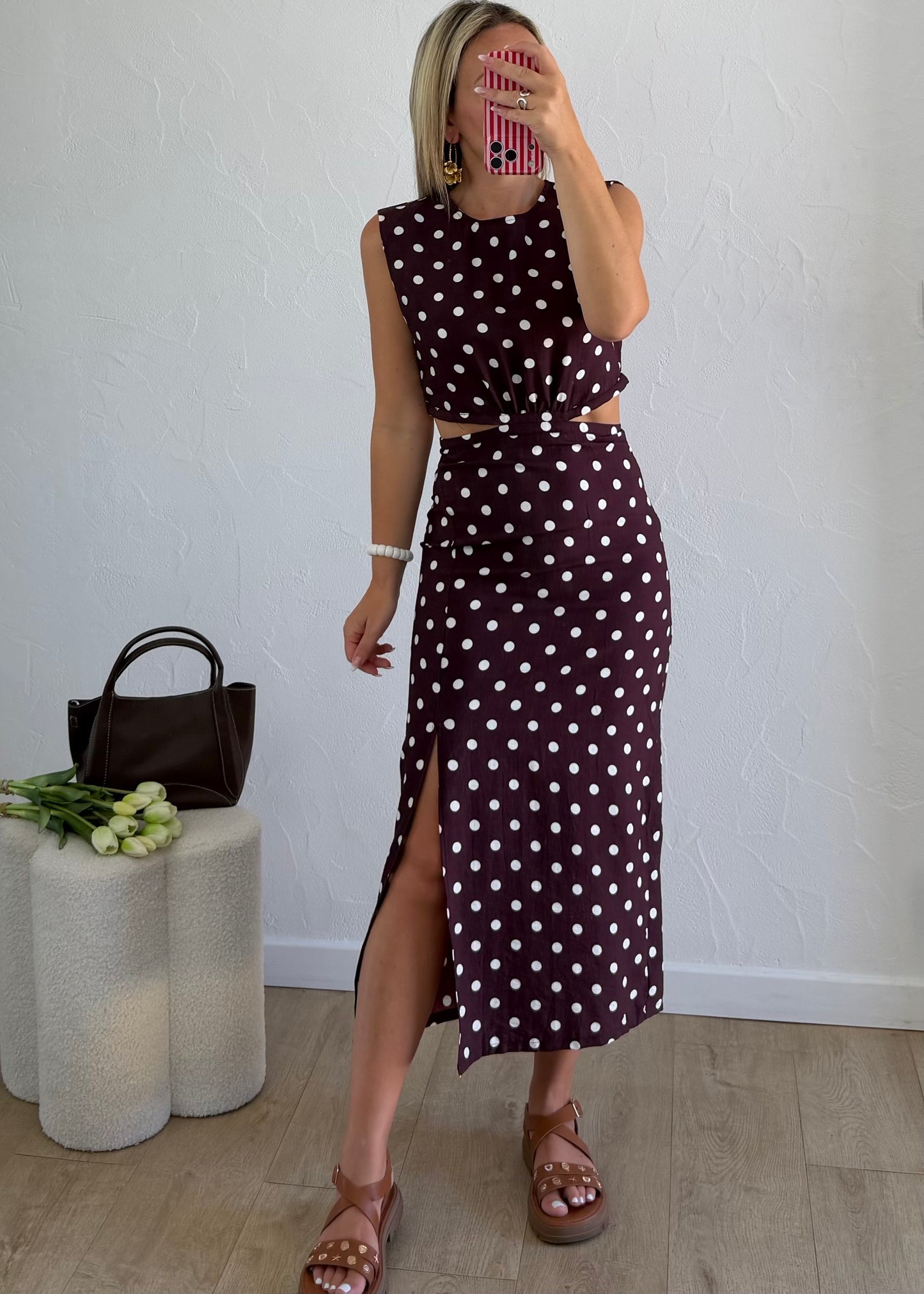 Robe MÉLODIE Bordeaux