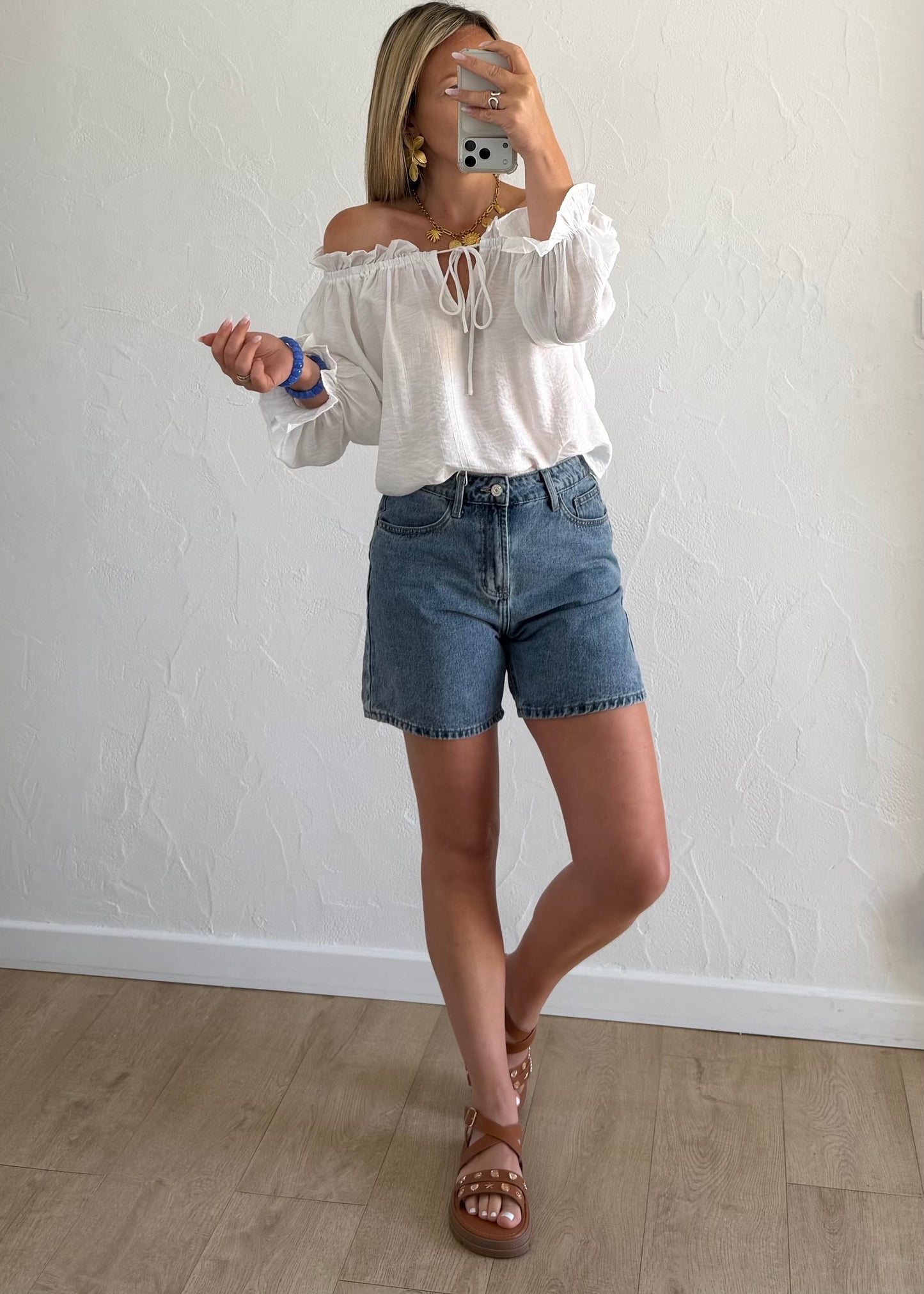 Blouse YLIANA Ecru