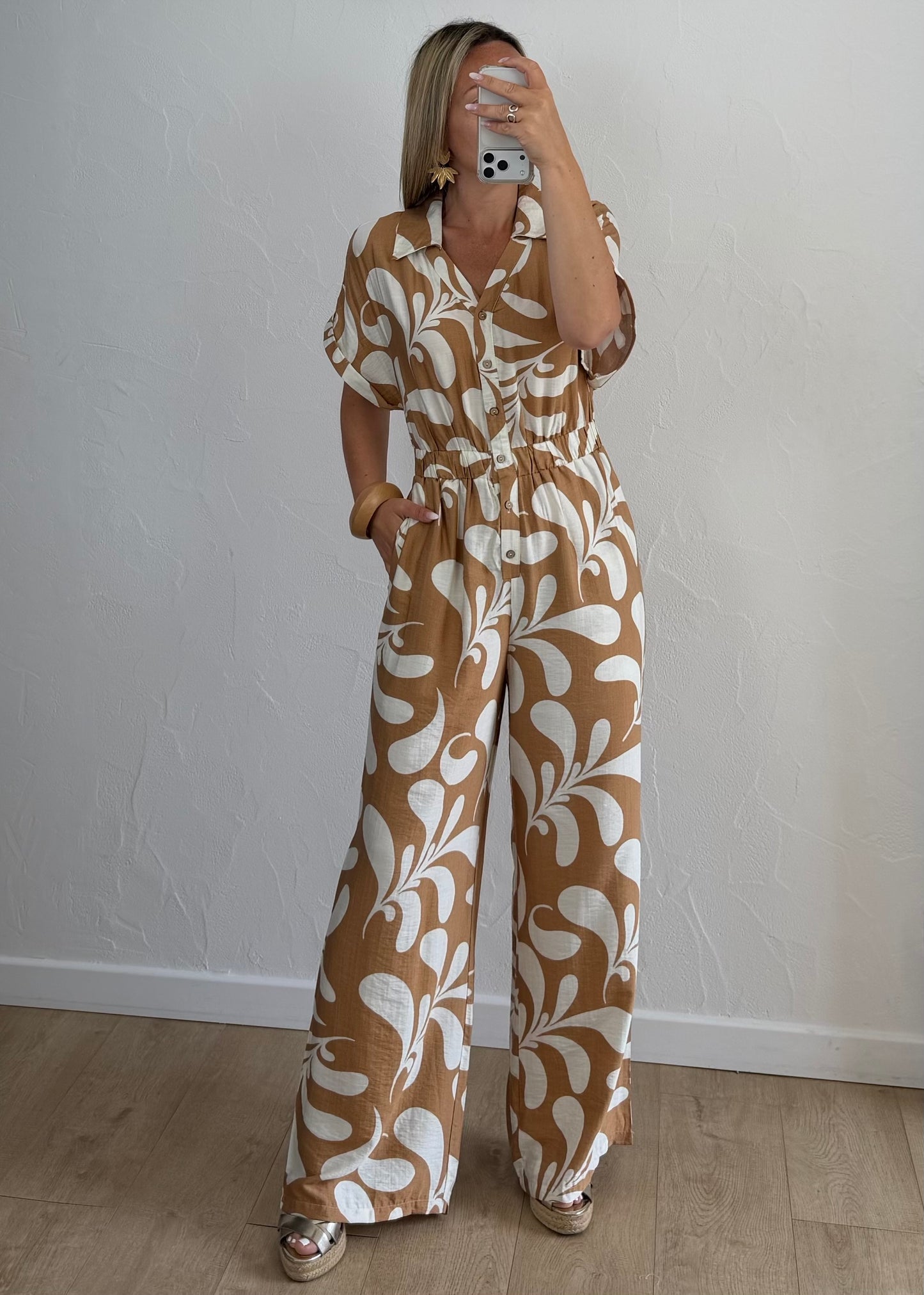 Combi-pantalon ALIX Abricot