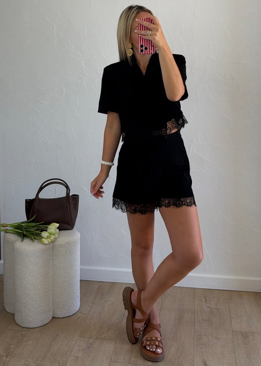 Short MELINE Noir