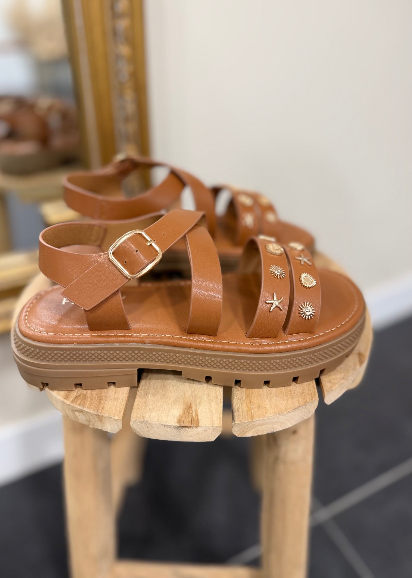 Sandales Coquillages