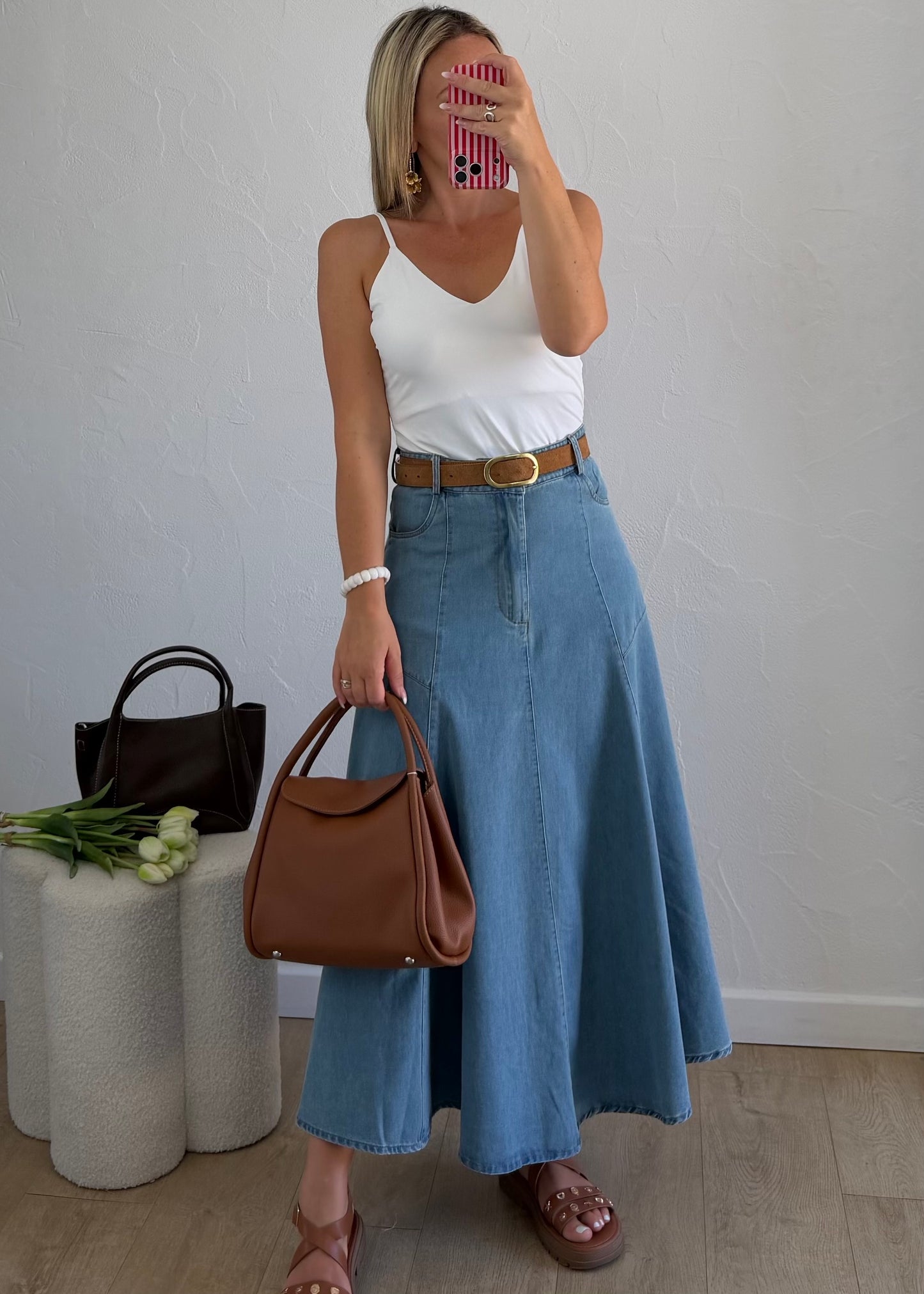 Jupe ROMY Bleu
