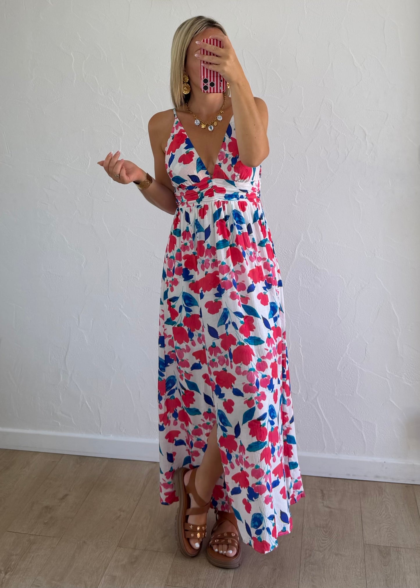 Robe LISONNE Fuschia