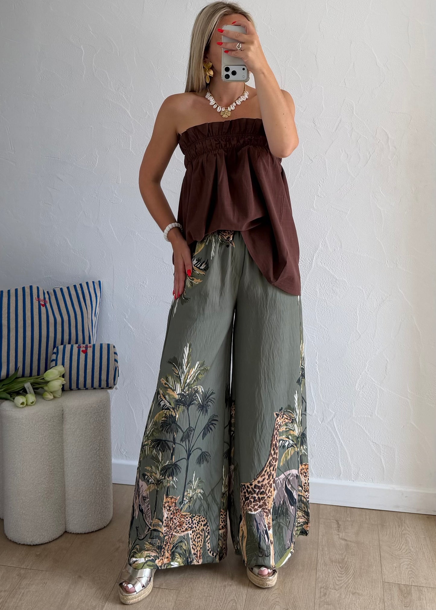 Pantalon MILA Kaki